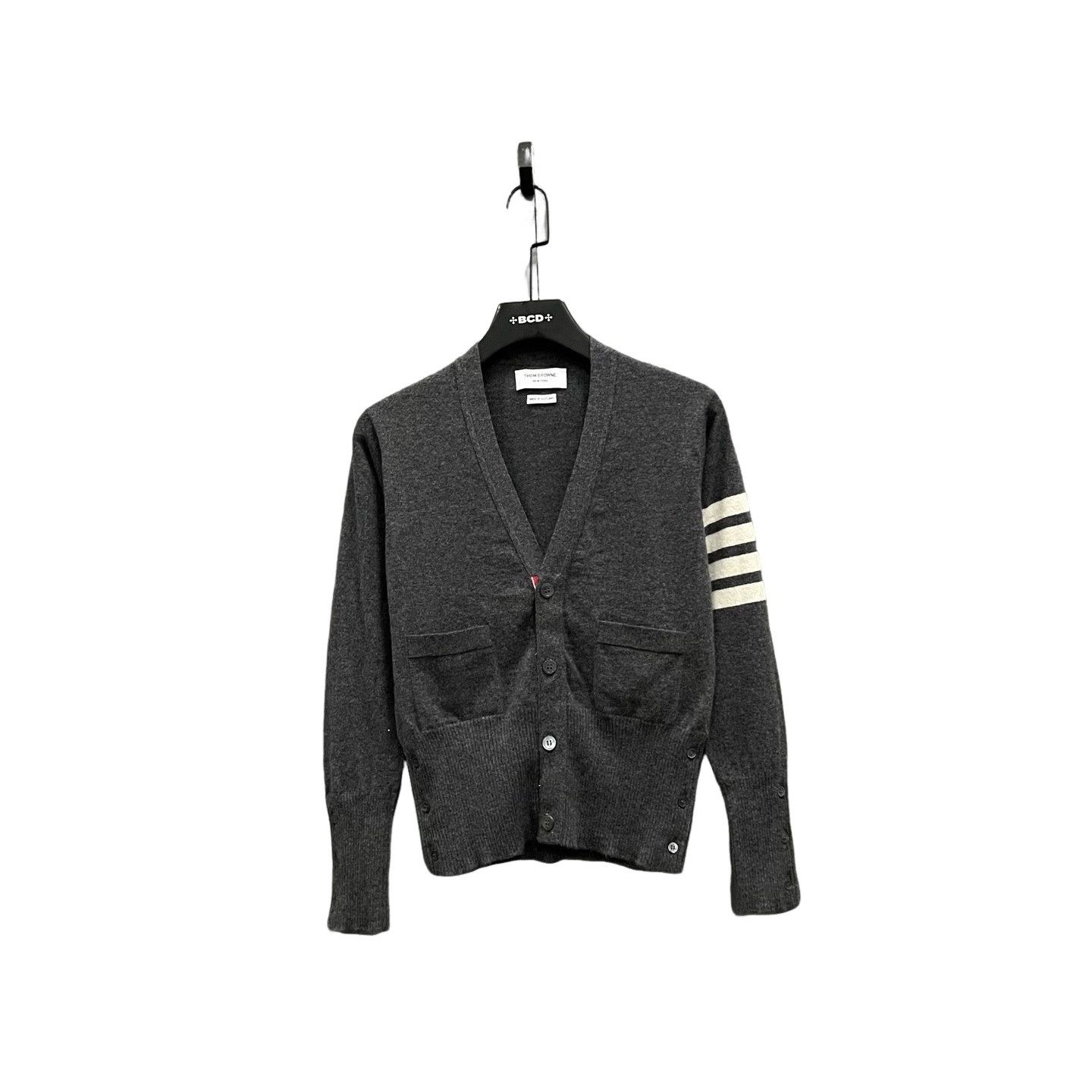 Thom Browne Thom Browne 4-Bar Cashmere Cardigan Size 1 Size US S / EU 44-46 / 1 - 1 Thumbnail