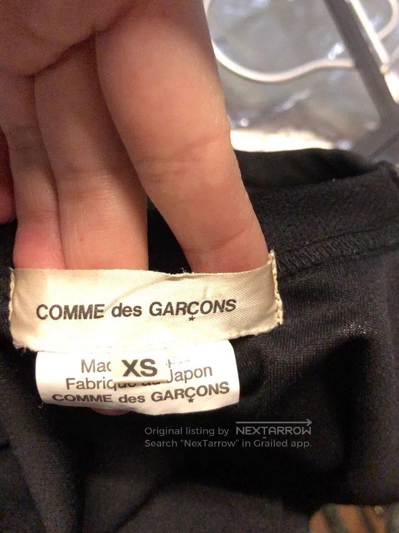 Comme des Garcons Comme Des Garcons Deconstructed Black Lace Dress Size XS / US 0-2 / IT 36-38 - 8 Thumbnail