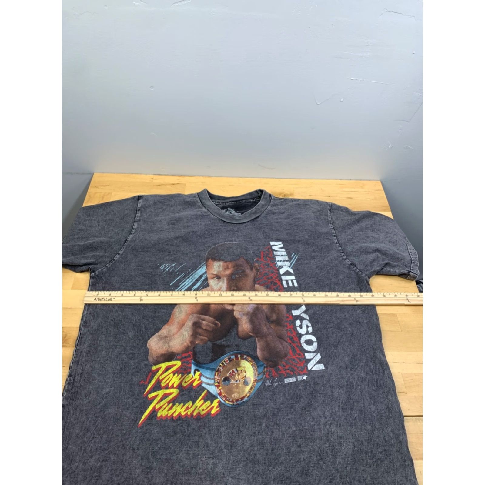 Vintage Mike Tyson Power Puncher Collection Shirt Mens L Black Retro Vintage Boxy 12196 Size US L / EU 52-54 / 3 - 6 Thumbnail