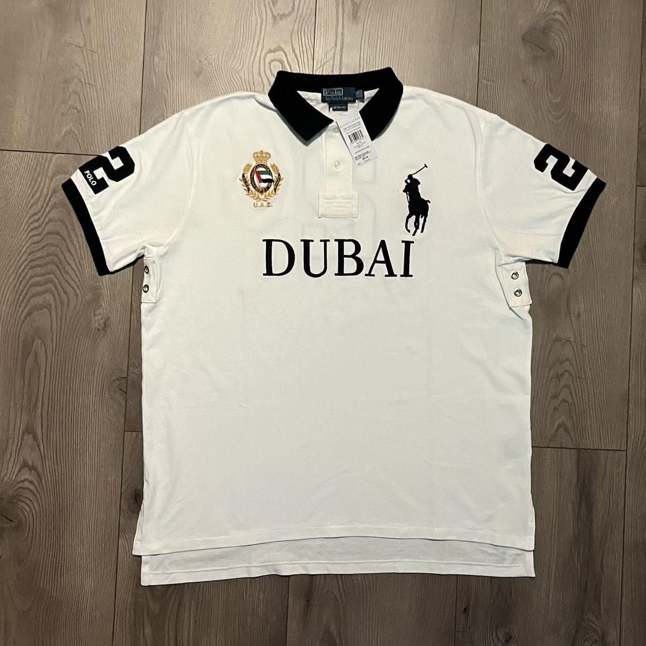 image of Polo Ralph Lauren Dubai Chief Keef Polo in White, Men's (Size 2XL)