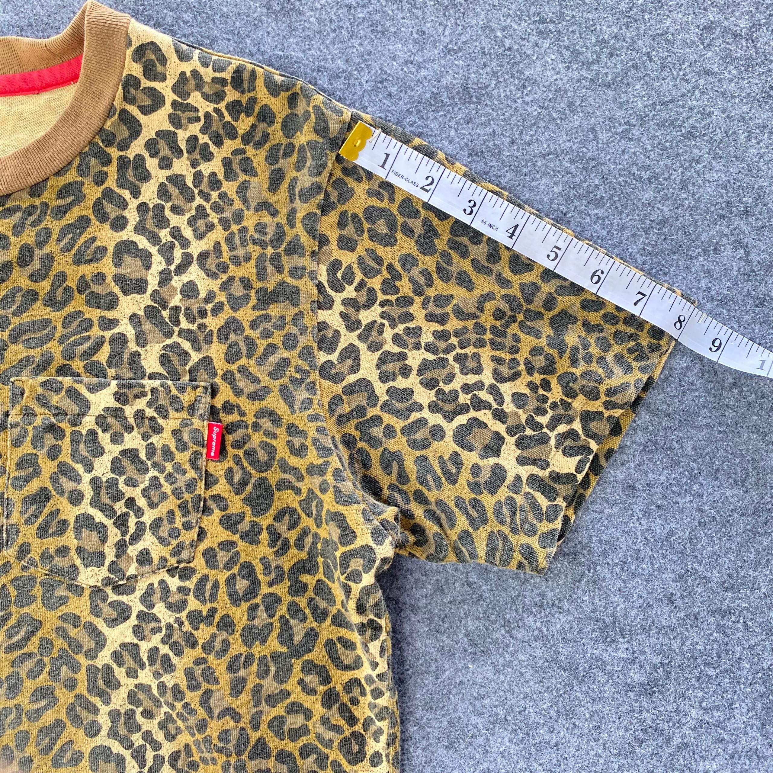 Supreme Vintage Supreme Tiger Stripe Single Pocket Tshirt Size US S / EU 44-46 / 1 - 5 Thumbnail