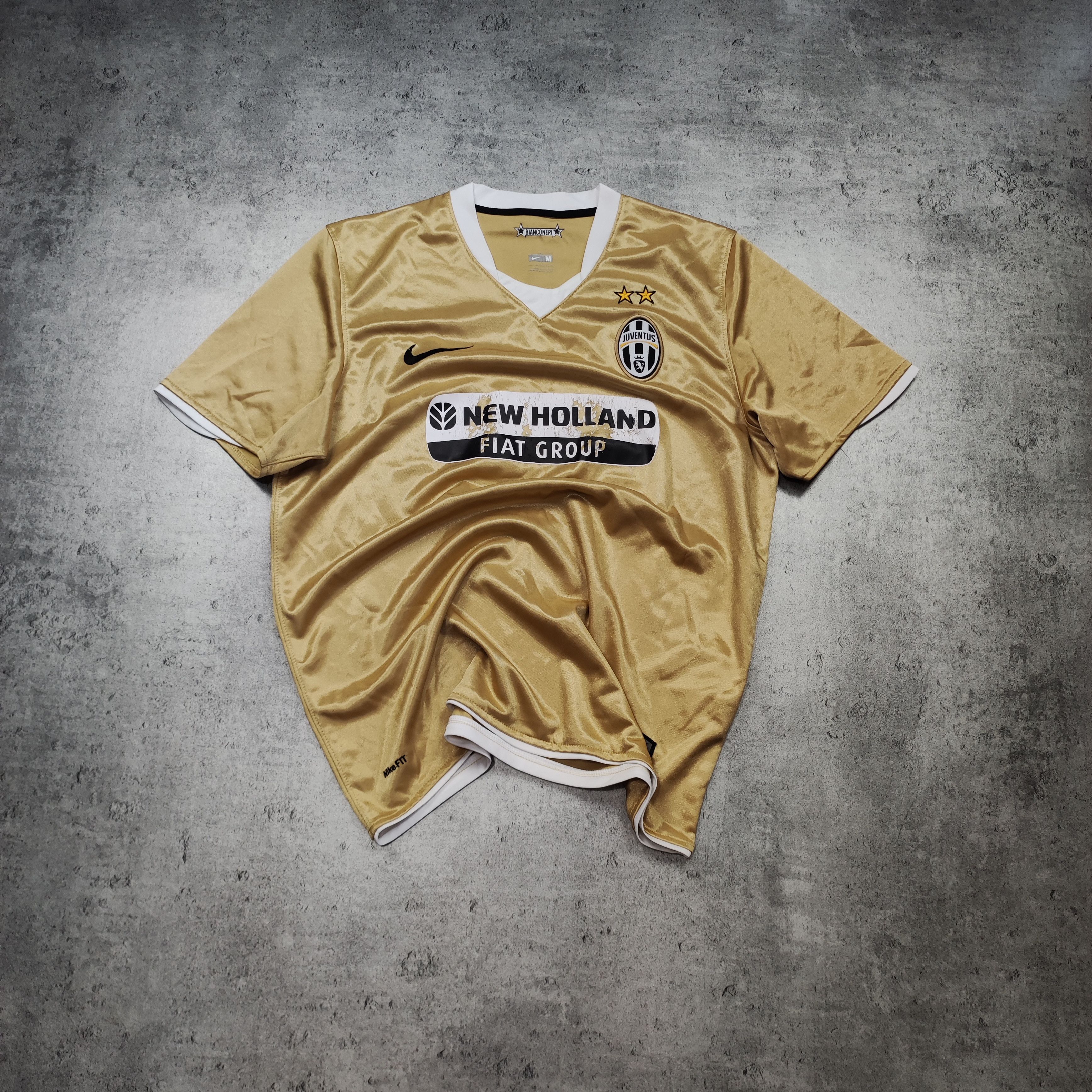 Giovinco Juventus Nike Juventus 2009 Jersey Vintage Rare 2008 Gold