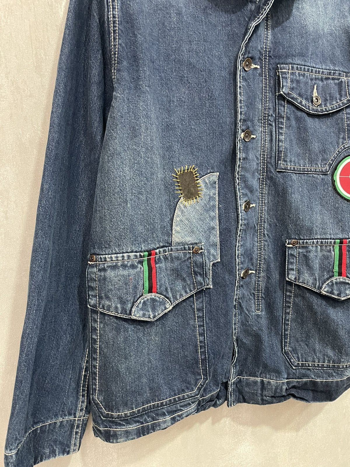 Ecko Unltd. × Public Enemy × Vintage Ecko Unltd x Public Enemy Vintage Jeans Jacket Y2K Size US M / EU 48-50 / 2 - 2 Thumbnail