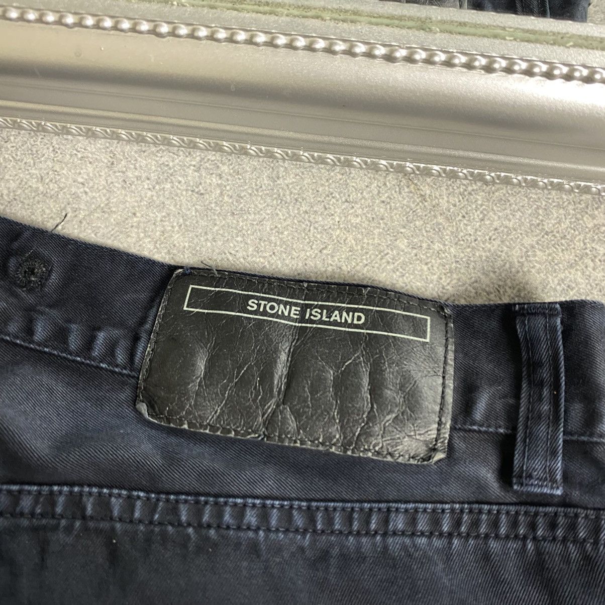 Stone Island Stone Island Jeans Black Pants Logo Faded Size US 36 / EU 52 - 5 Thumbnail