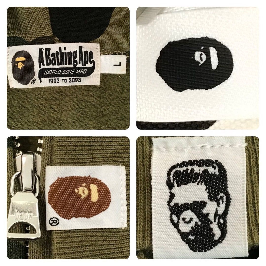 Bape BAPE Shoulder Shark full zip hoodie 1st camo a bathing ape Size US L / EU 52-54 / 3 - 8 Thumbnail