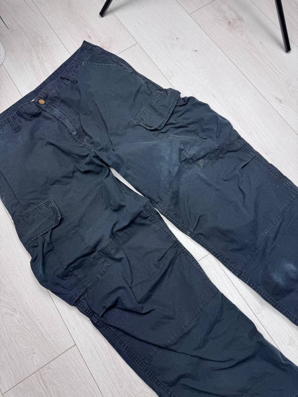 Carhartt Vintage black carhartt cargo pants workwear size 34 x 32 Size US 34 / EU 50 - 4 Thumbnail