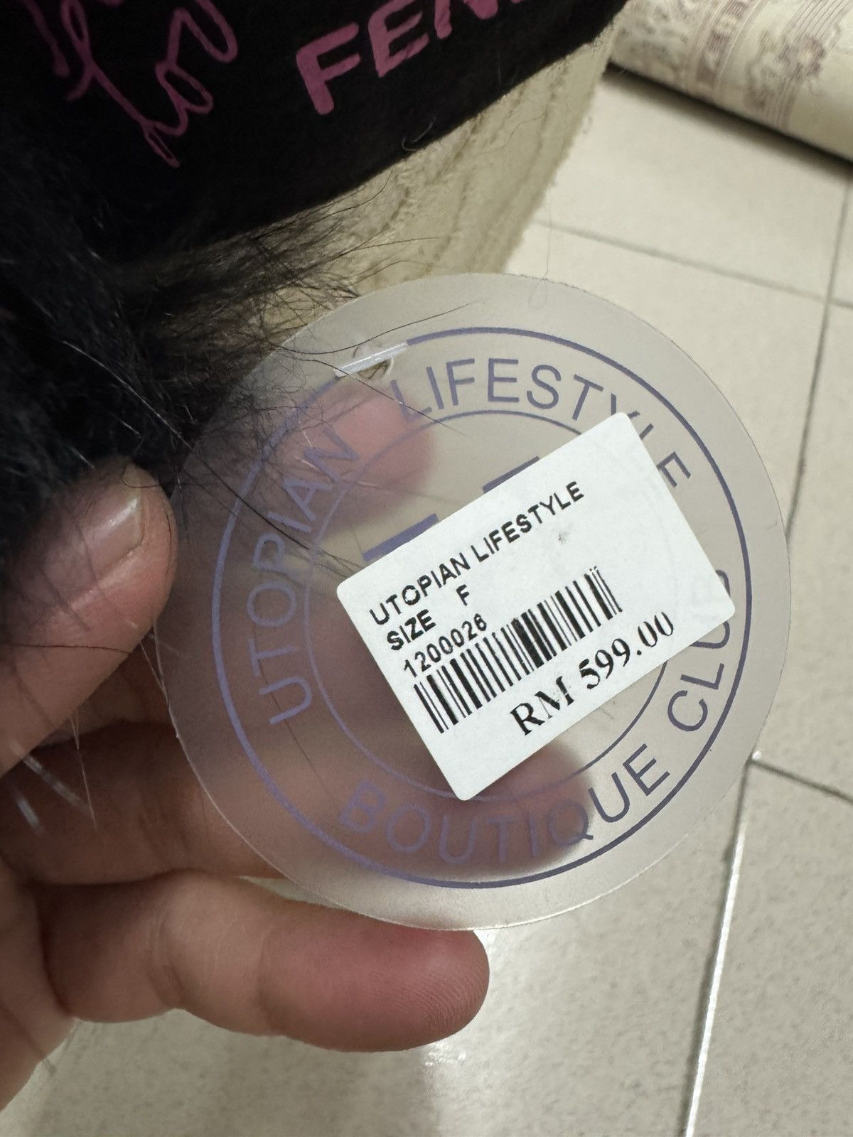 Fendi FENDI X KARL LAGERFELD RACOON MOHAWK CAP Size ONE SIZE - 5 Thumbnail