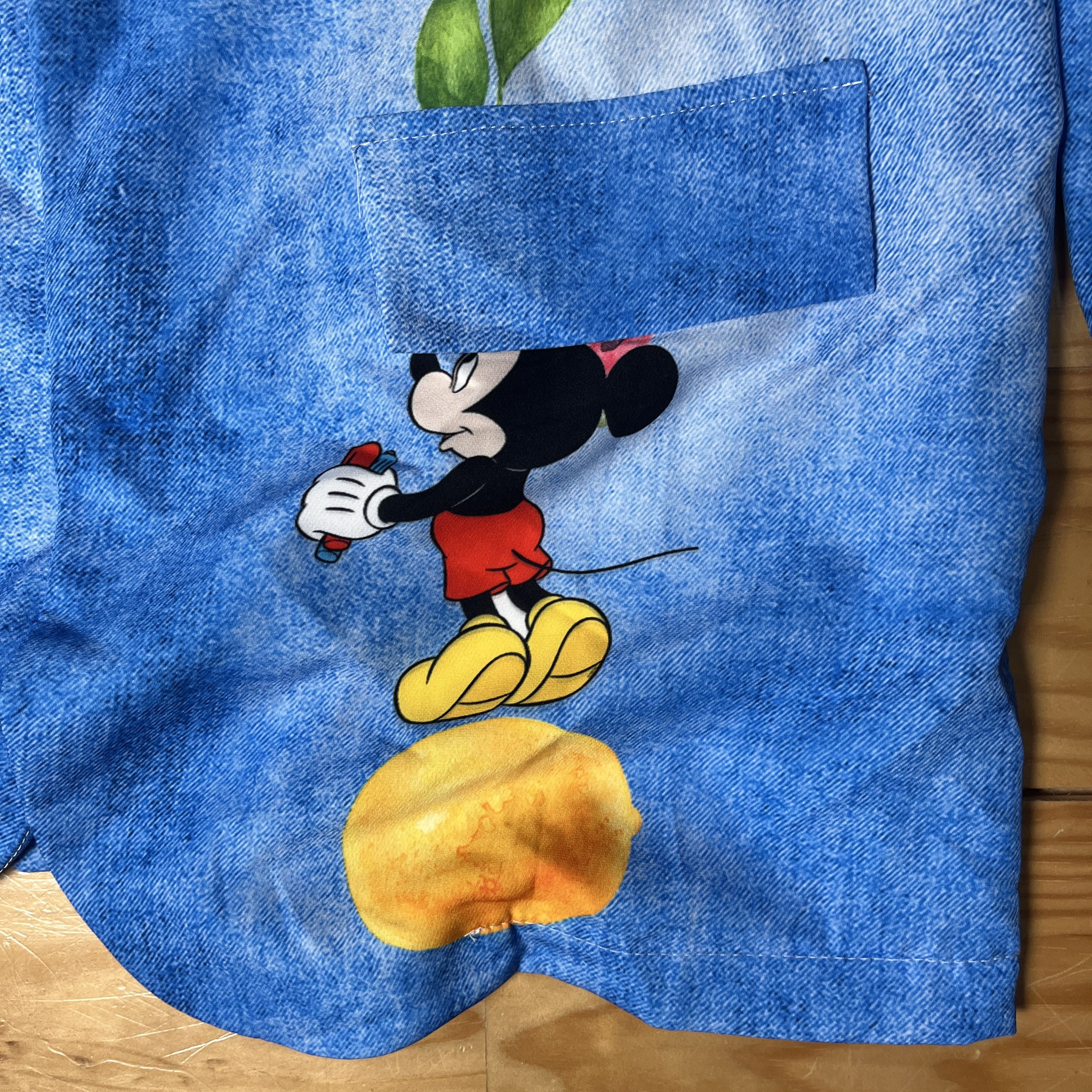 Other 90s Made in Italy Disney Mickey & Minnie Pop Art Jacket Size US L / EU 52-54 / 3 - 2 Thumbnail