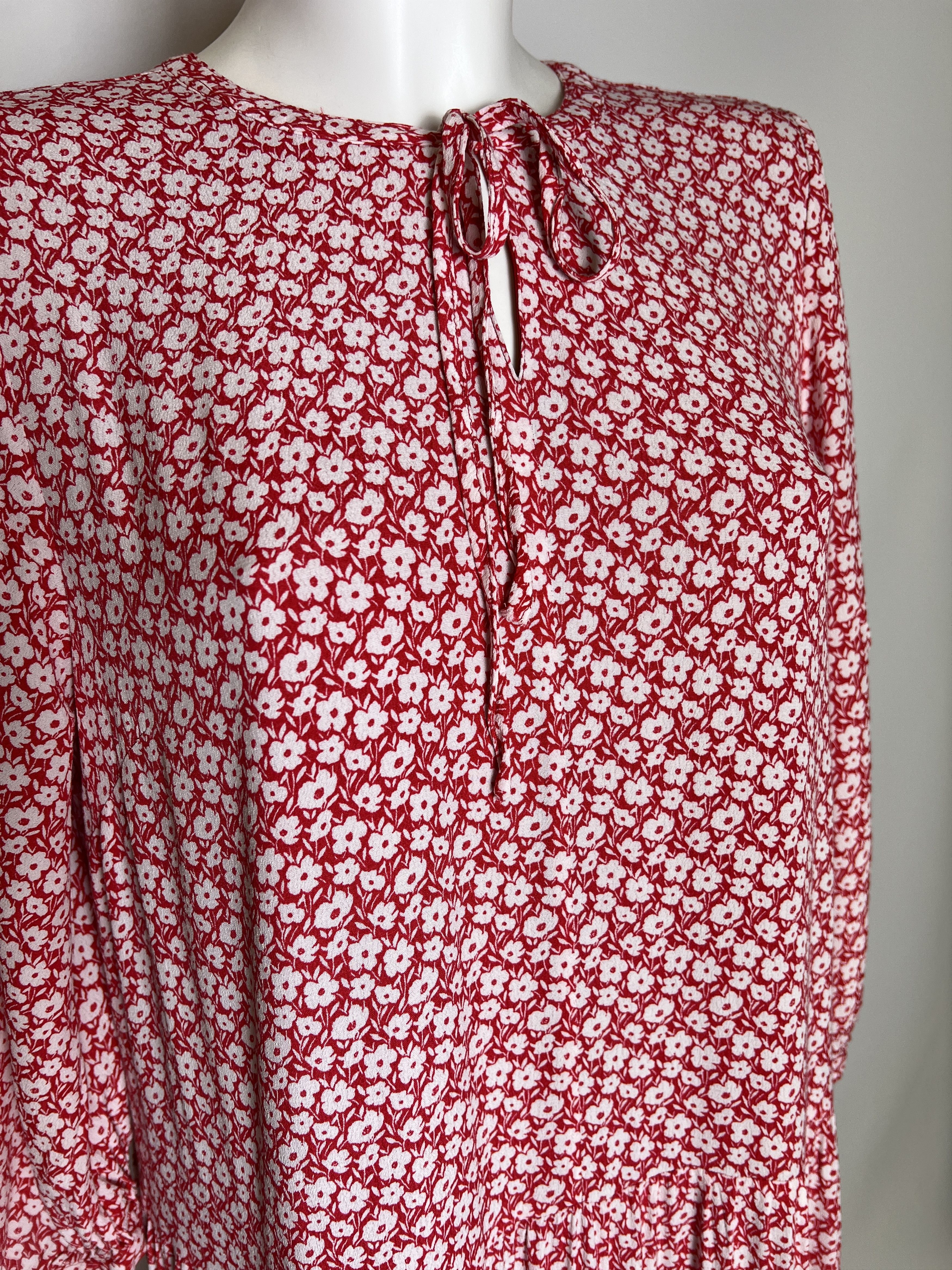 Other Print Tiered Maxi Dress Size L / US 10 / IT 46 - 6 Thumbnail