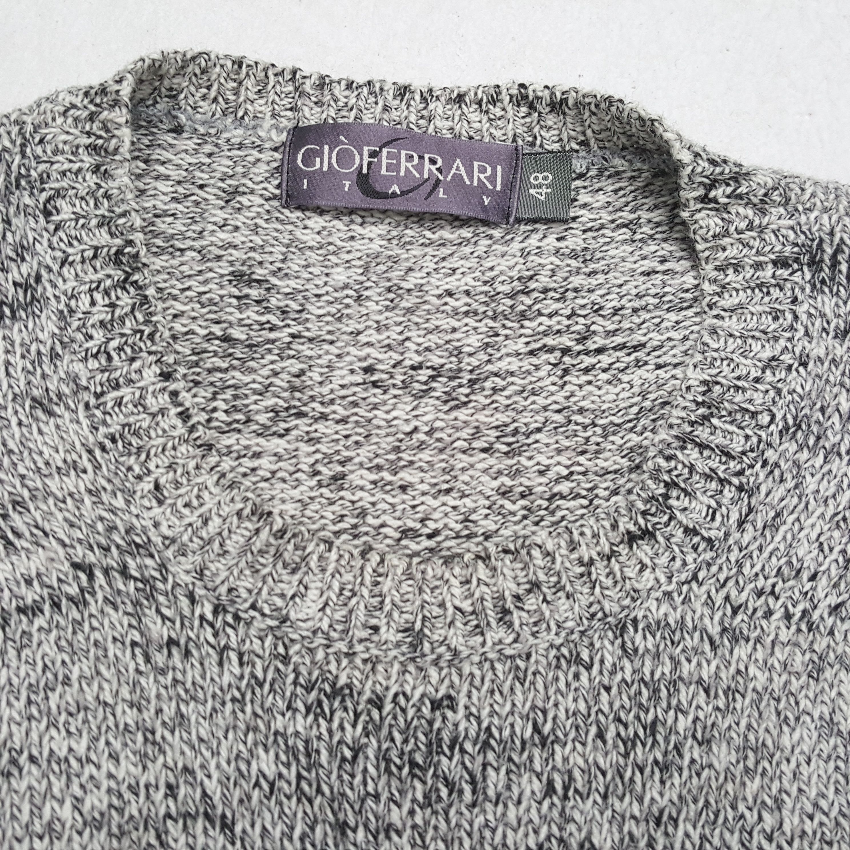 Vintage GIOFERRARI ITALY SKULLS Custom Skulls Art Sweatshirt Size US L / EU 52-54 / 3 - 9 Thumbnail