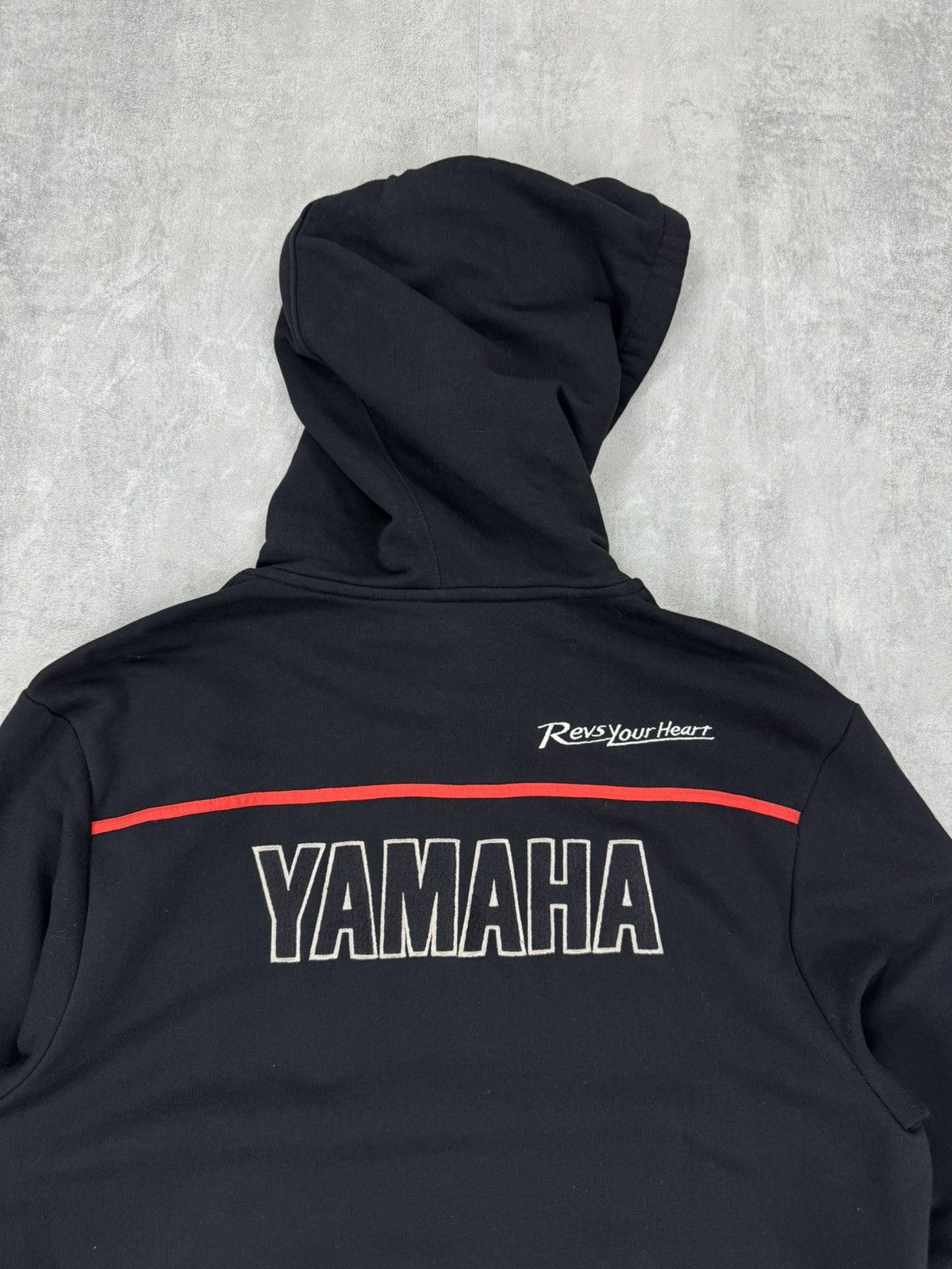 Yamaha Yamaha Revs Your Heart Big logo Hoodie Mens Size XL Size US XL / EU 56 / 4 - 4 Thumbnail