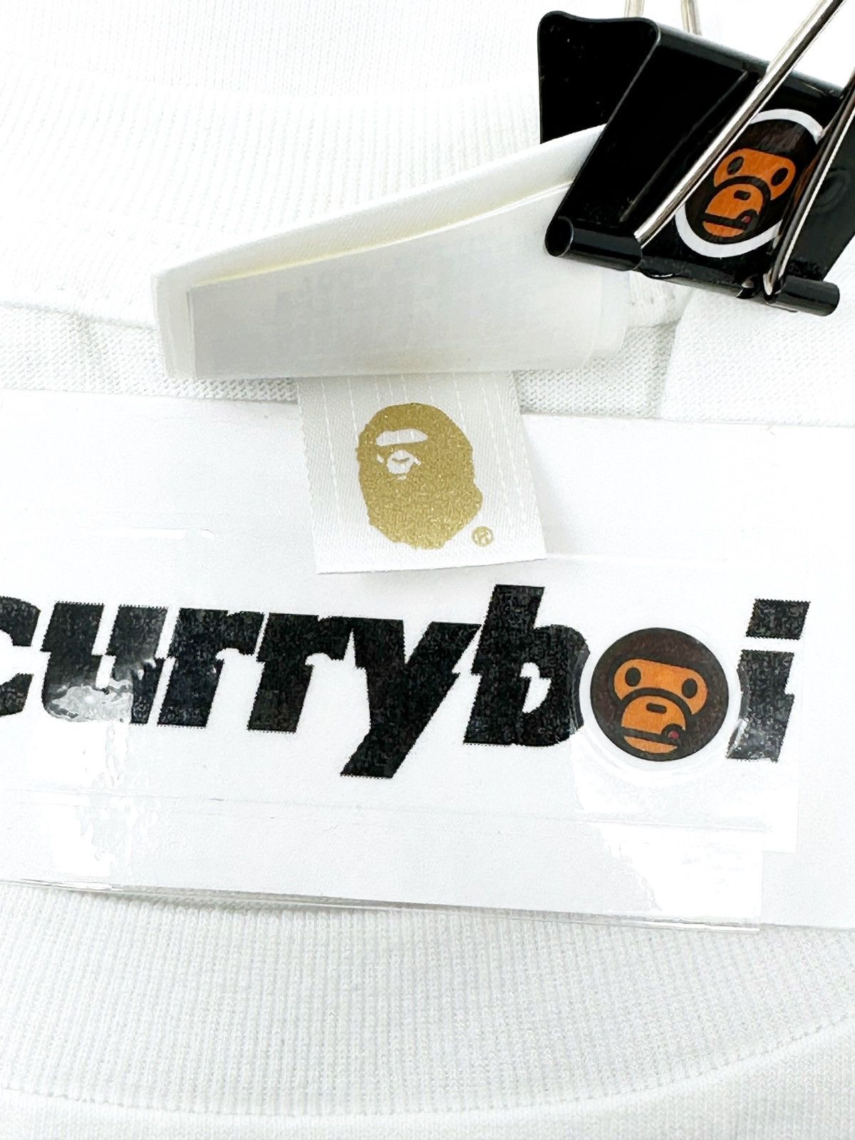Bape BAPE Ape Head One Point Tee White Size US XXL / EU 58 / 5 - 8 Thumbnail