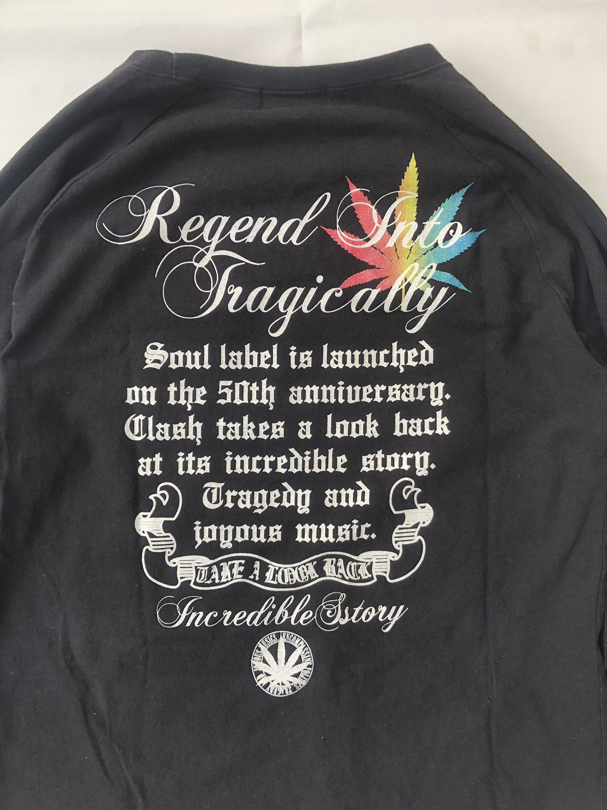 If Six Was Nine Poem Marijuana Selesta LongSleeve Japanase Style Tee Size US L / EU 52-54 / 3 - 5 Thumbnail