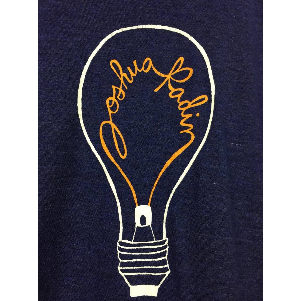 American Apparel × Band Tees Joshua Radin American Acoustic Folk Singer Tee Size L Size US L / EU 52-54 / 3 - 4 Thumbnail
