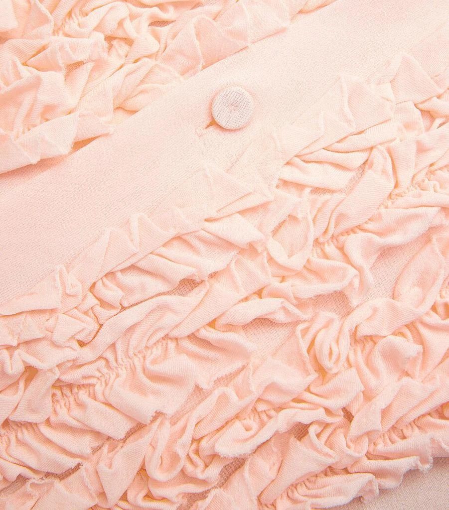 Jil Sander o1loc1c0426 Ruffle Trim Shirt in Pink Size XL / US 12-14 / IT 48-50 - 5 Thumbnail