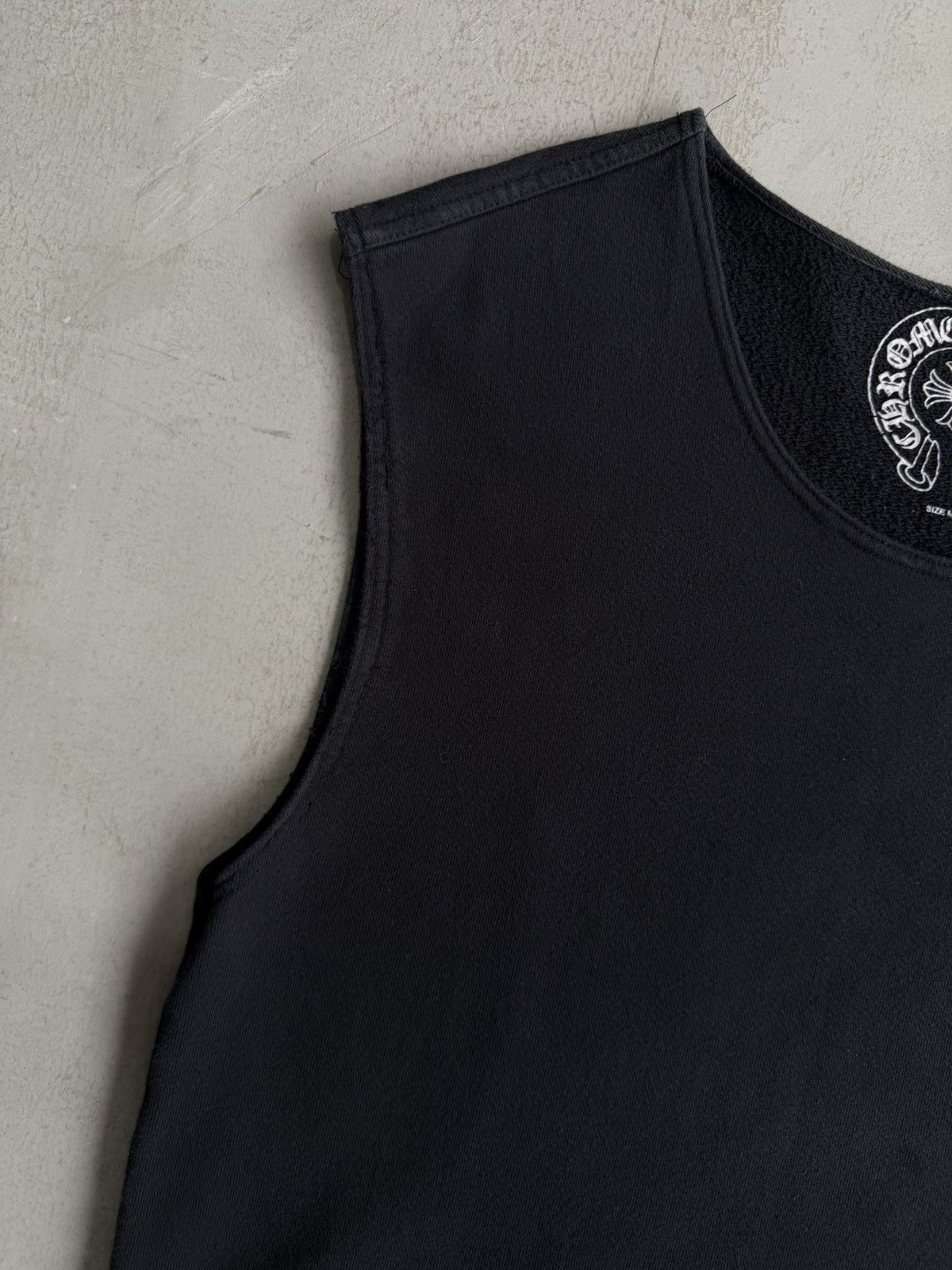 Chrome Hearts Rare 90s - Cracked Horseshoe Cotton Vest Size US M / EU 48-50 / 2 - 7 Thumbnail