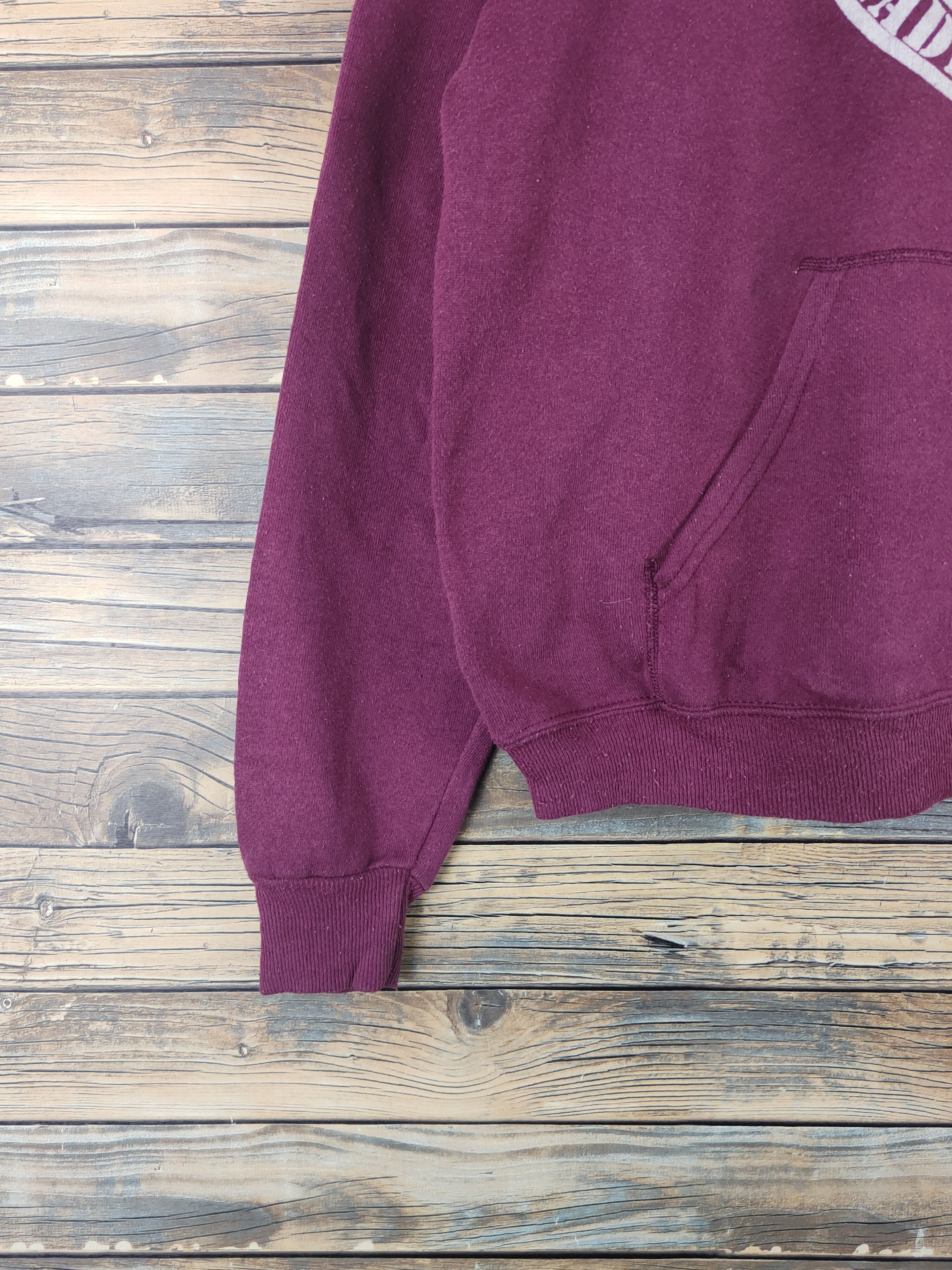 Lee × Vintage DL Lee Maroon Hoodie Sweatshirts #2521 Size US L / EU 52-54 / 3 - 5 Thumbnail