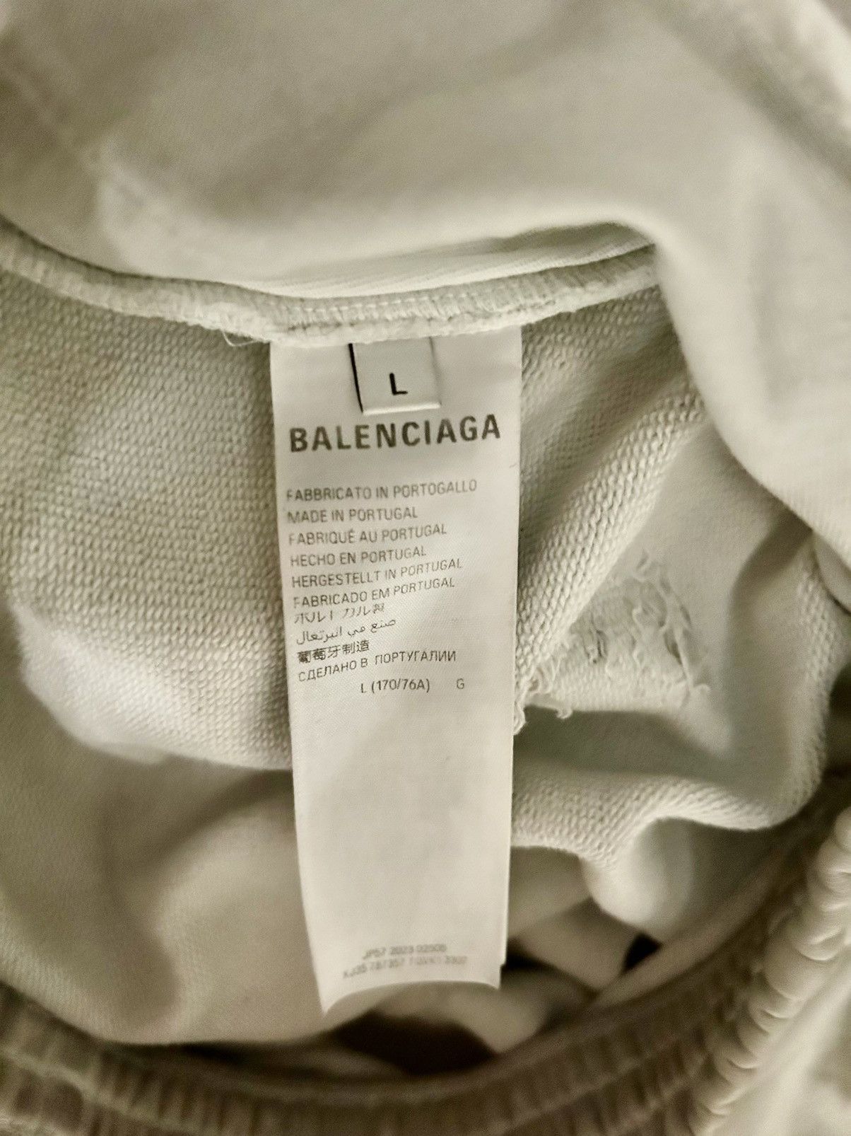 Balenciaga balenciaga tat sweatpants Size US 28 / EU 44 - 2 Thumbnail