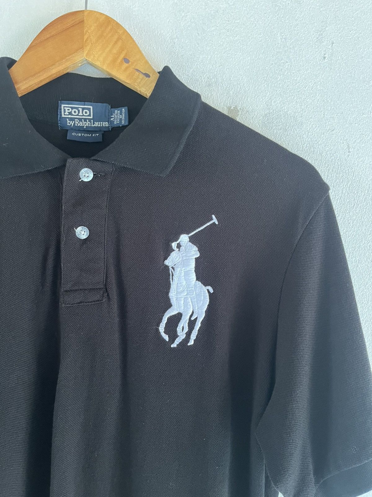 Polo Ralph Lauren Polo Ralph lauren black big pony Size US XL / EU 56 / 4 - 2 Thumbnail
