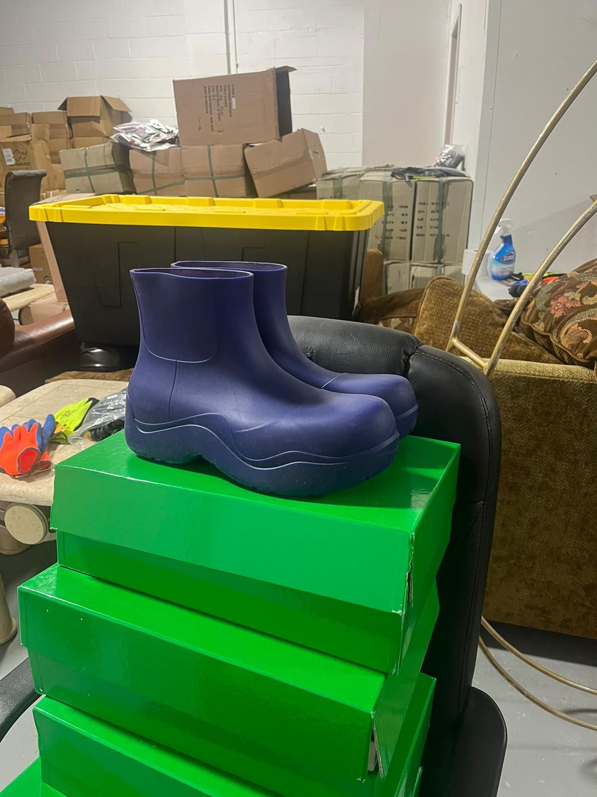 Bottega Veneta Q.2 / Puddle Ankle Boots in Unicorn Size US 10 / EU 43 - 4 Thumbnail