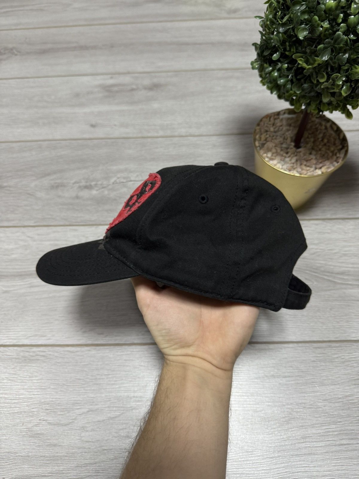 Diesel Diesel RARE ❤️ big heart cap hat vintage Size ONE SIZE - 2 Thumbnail