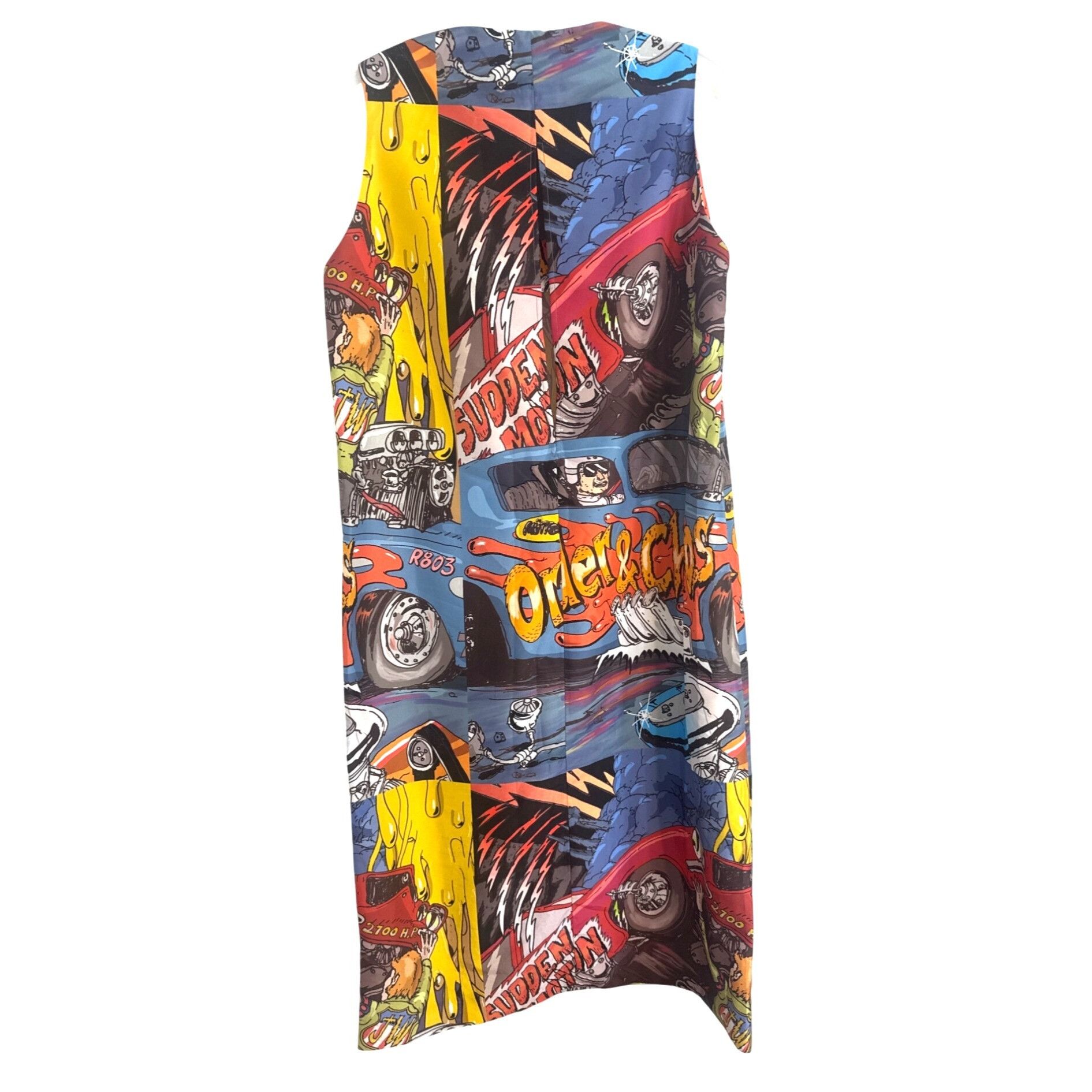 JW Anderson J.W. Anderson Comic Print Sleeveless Dress L UK 12 US 8 Bol Size M / US 6-8 / IT 42-44 - 6 Thumbnail