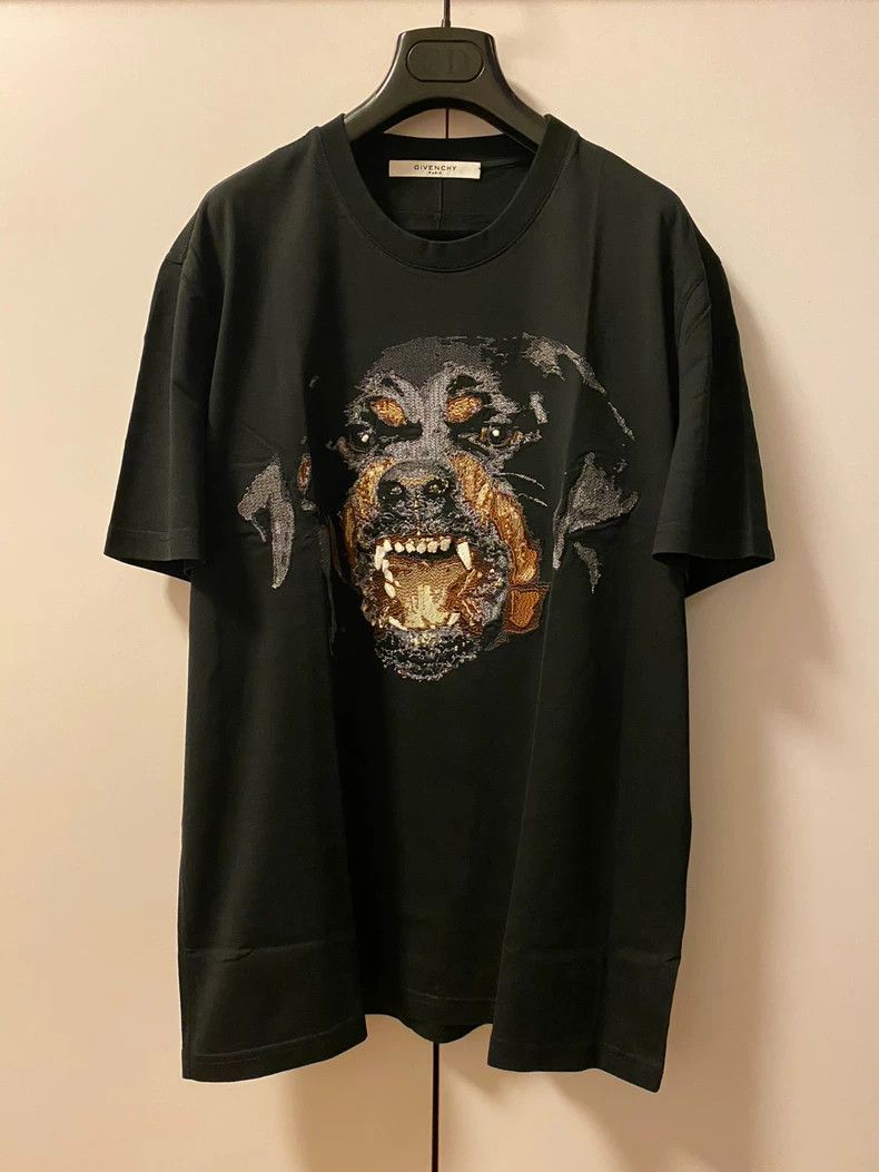 Givenchy Givenchy Embroidered dog head short-sleeve Size US XL / EU 56 / 4 - 1 Thumbnail