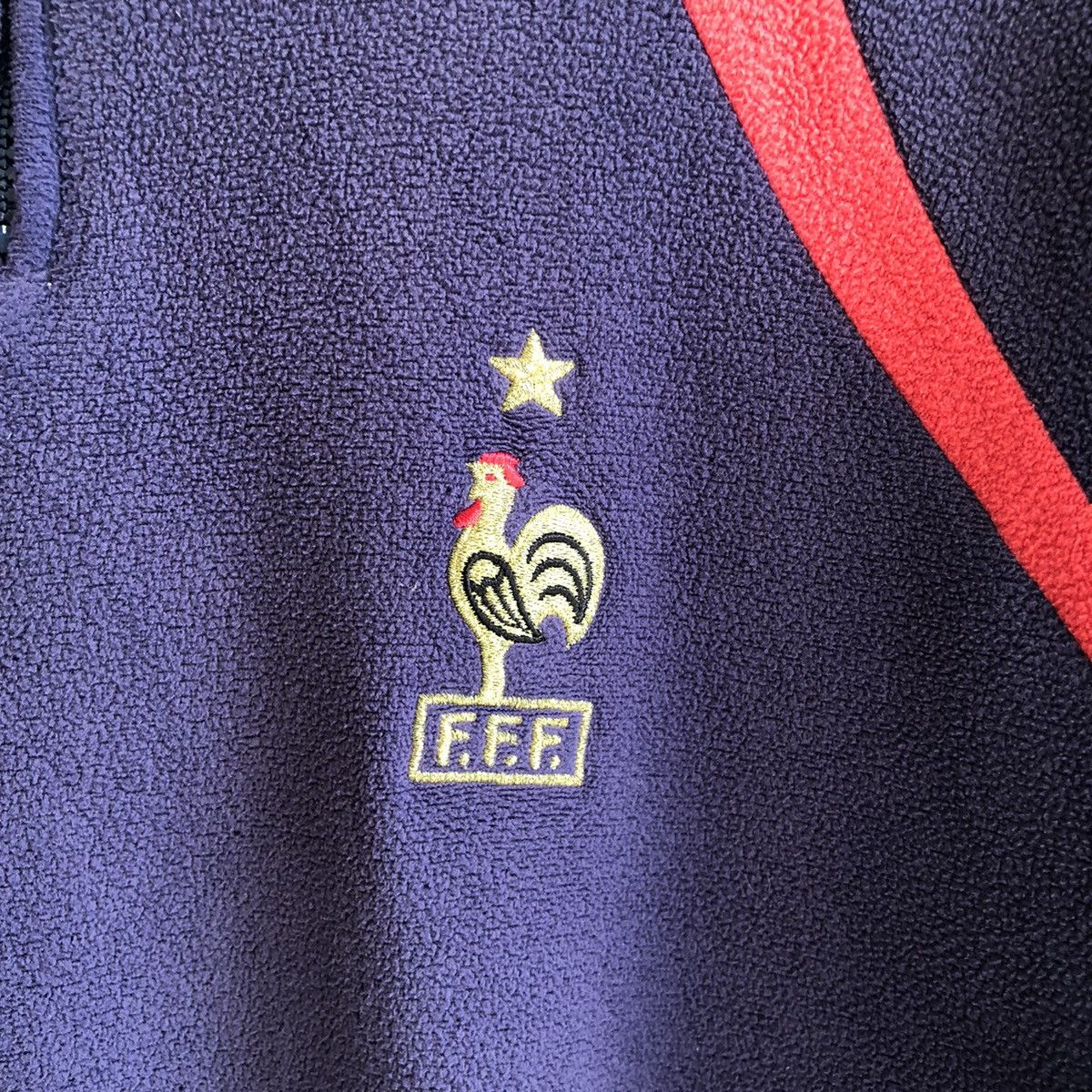 Adidas × Vintage vintage FRANCE FOOTBALL CLUB 2003 fleece Size US S / EU 44-46 / 1 - 5 Thumbnail