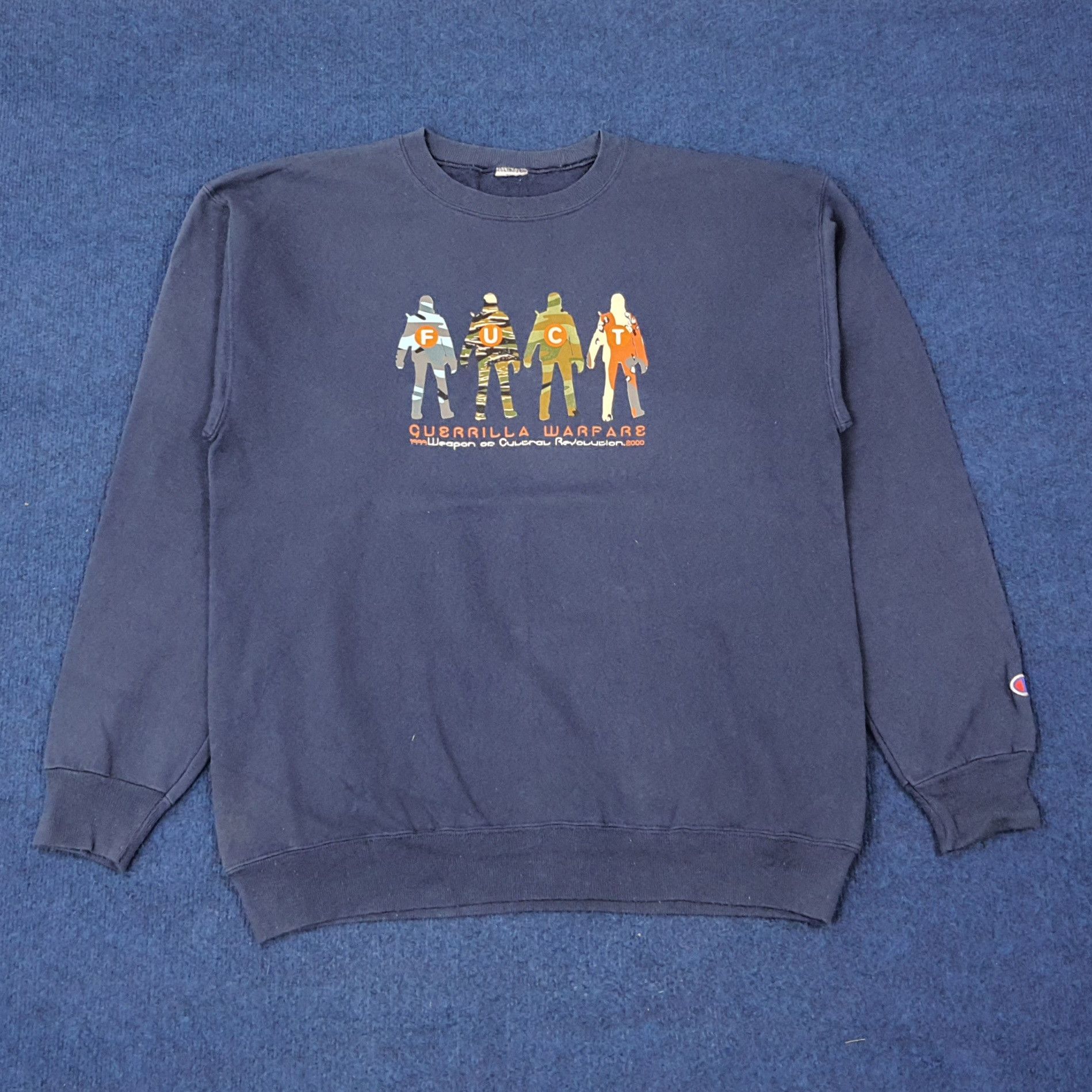 Vintage Champion x FUCT Streetwear Sweatshirt C240N8