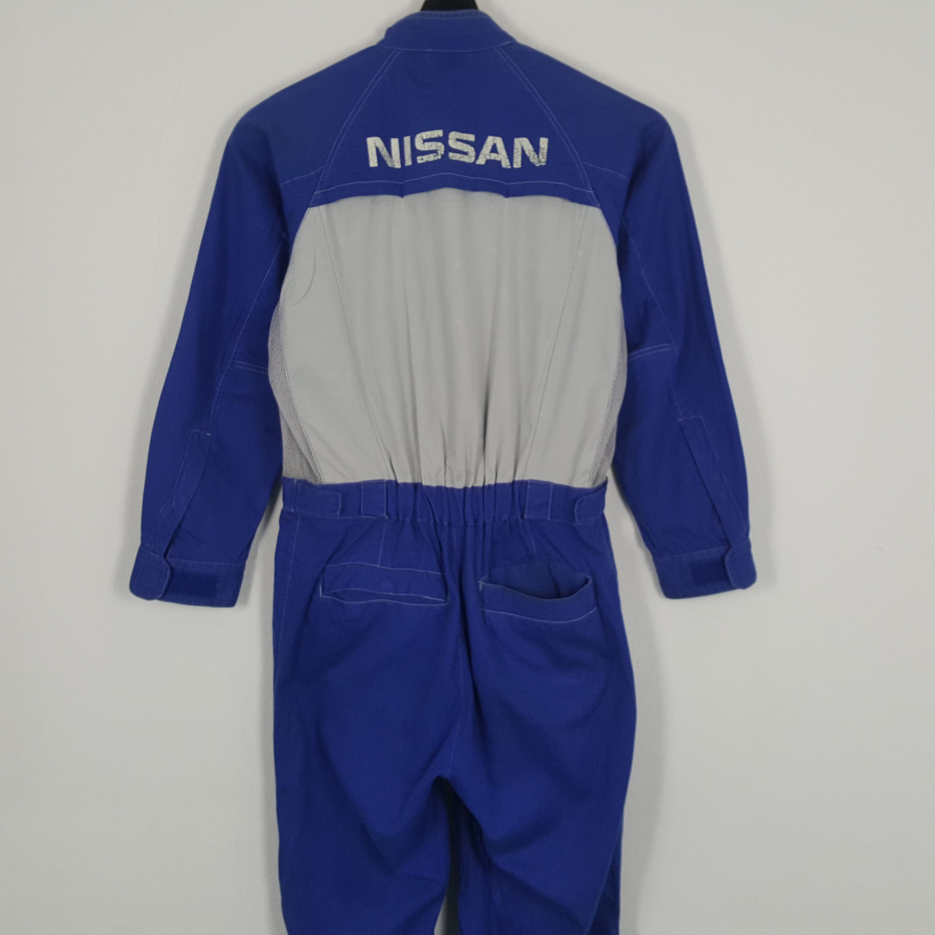 Vintage NISSAN Japanese Motorsports Racing Style Coverall Jacket Size US S / EU 44-46 / 1 - 2 Thumbnail