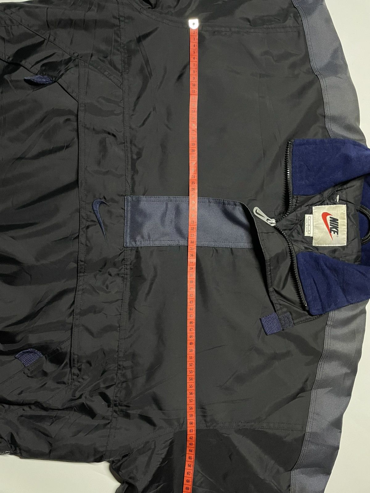 Nike × Vintage Nike 90s Heavy Halfzip Nylon Biglogo windbreaker Jacket Size US M / EU 48-50 / 2 - 16 Thumbnail