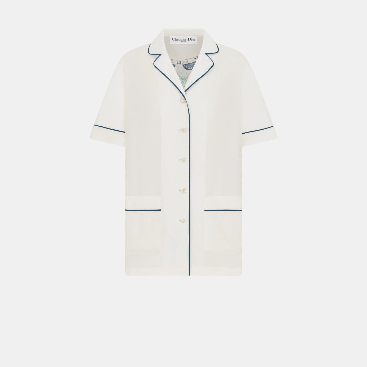 image of Dior O1Bcso1Str0524 Shirt In White, Women's (Size Small)