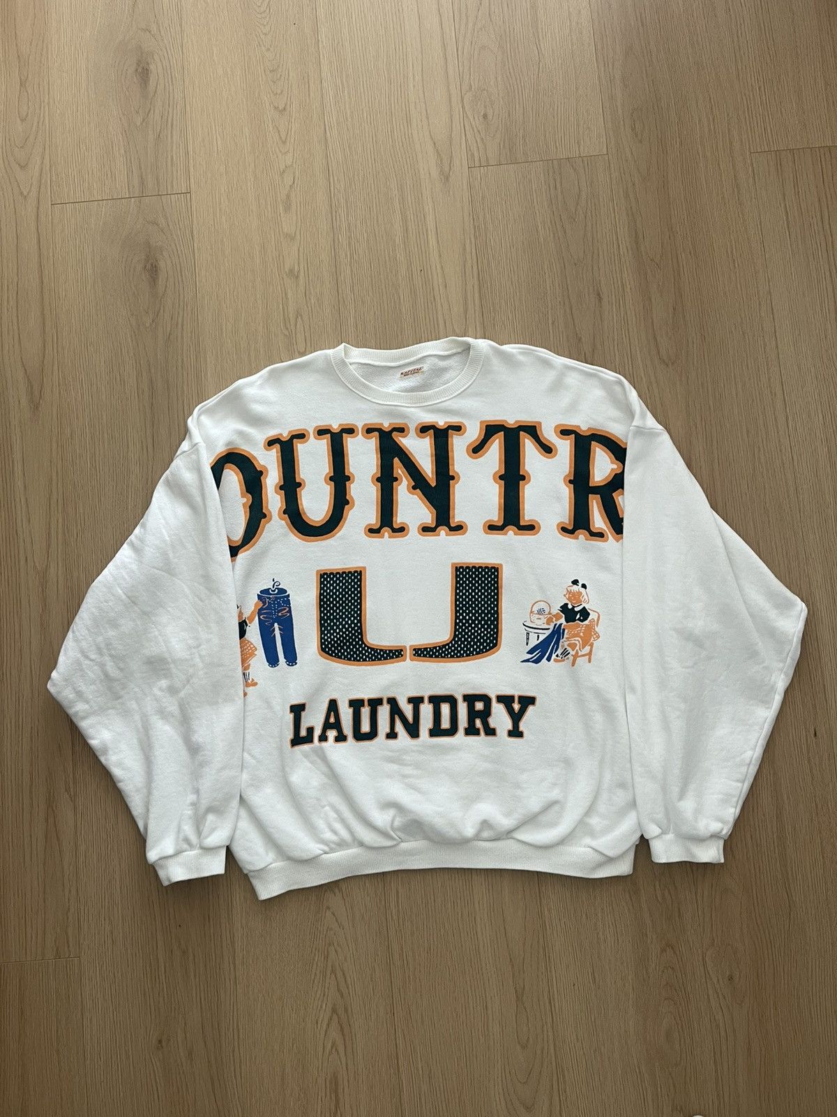 Kapital Kountry Kapital Kountry Laundry Big Knit Crewneck Size US M / EU 48-50 / 2 - 1 Thumbnail