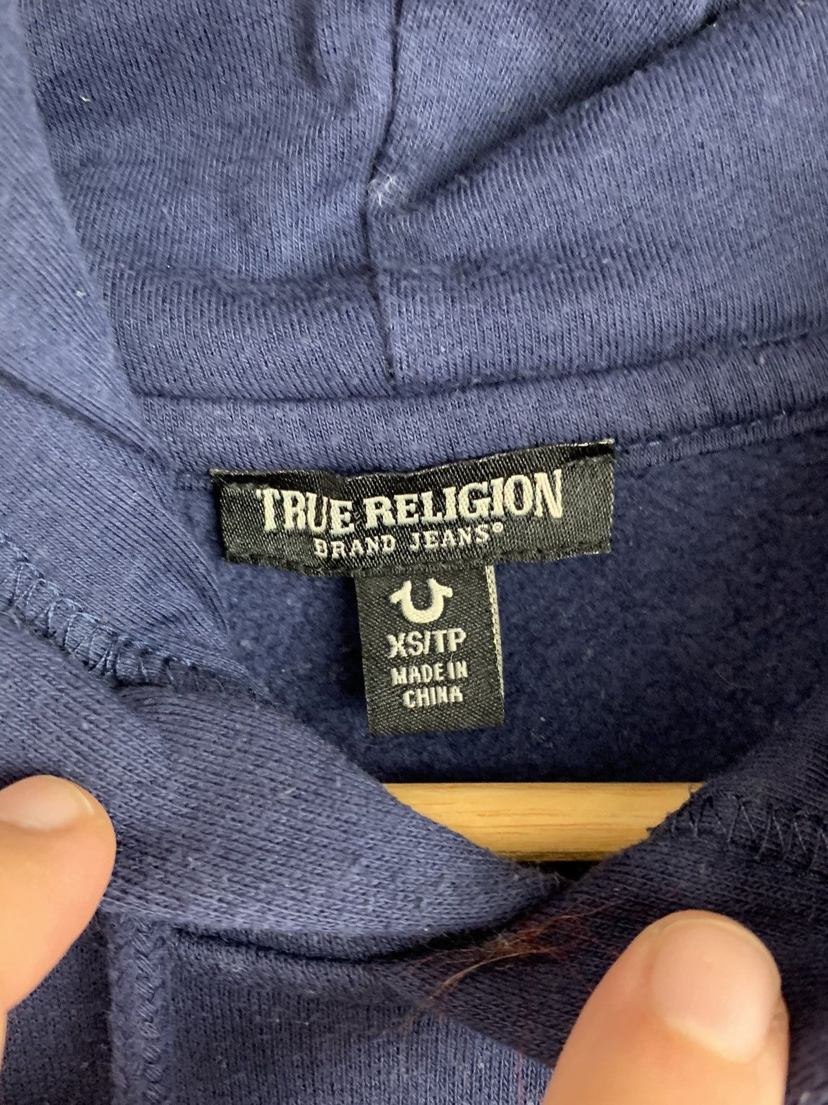 True Religion True Religion Buddha Hoodie Big Logo Size:XS Size US XS / EU 42 / 0 - 5 Thumbnail