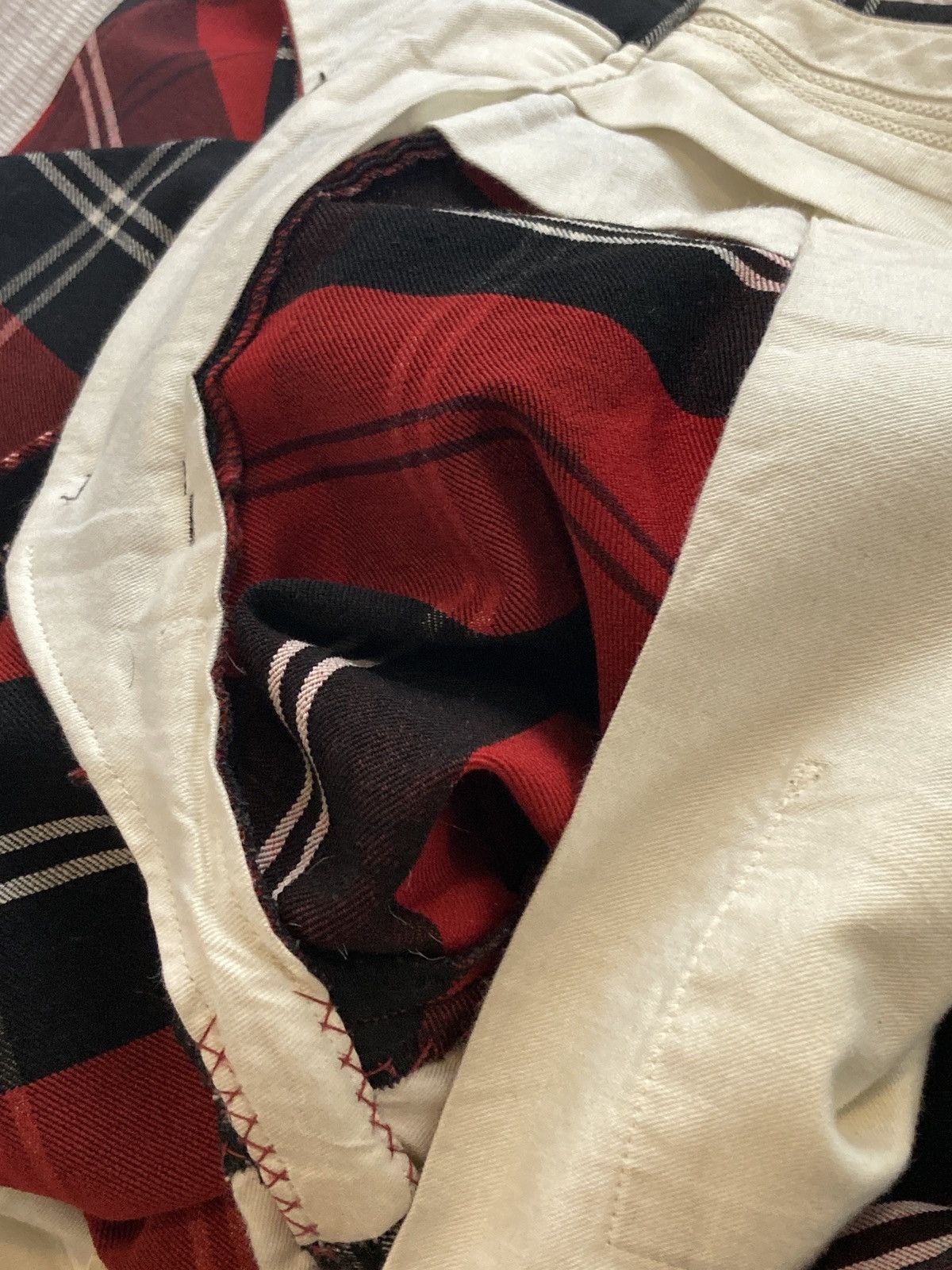 Comme des Garcons Fall 2010 Tartan Wool Banana Trousers Size 28" / US 6 / IT 42 - 7 Thumbnail