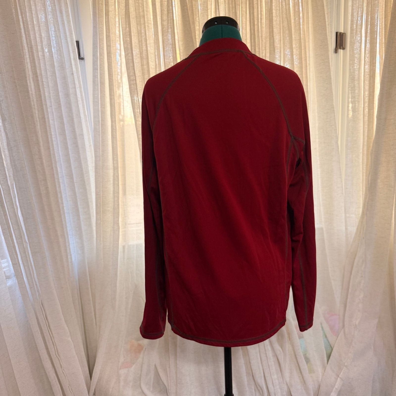 ZeroXposur ZeroXposur Red Sun Protection Long-Sleeve Tee | Sz L Size US L / EU 52-54 / 3 - 4 Thumbnail