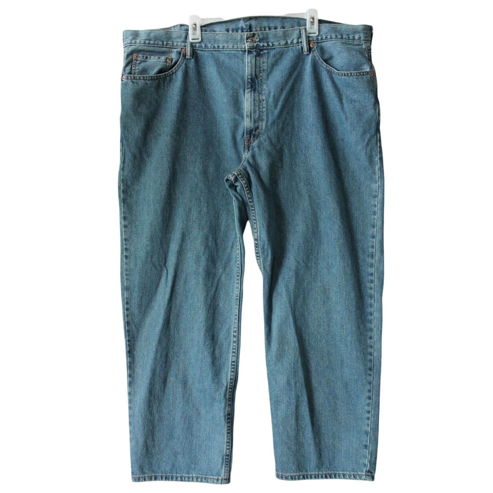 Levi's LEVIS 550 Jeans Mens 46x29 Blue Relaxed Straight Med. *NICE Size US 44 / EU 60 - 1 Thumbnail