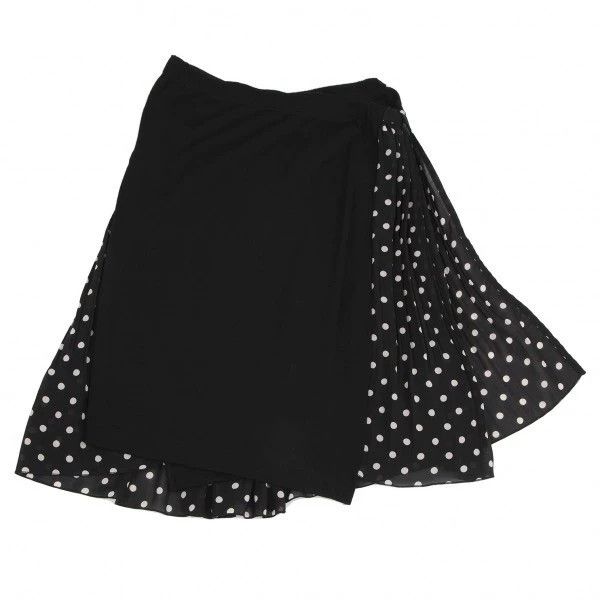 Comme des Garcons Comme Des Garcons size S Black Retro Polka Dot Design Skir Size 24" / US 00 / IT 34 - 3 Thumbnail