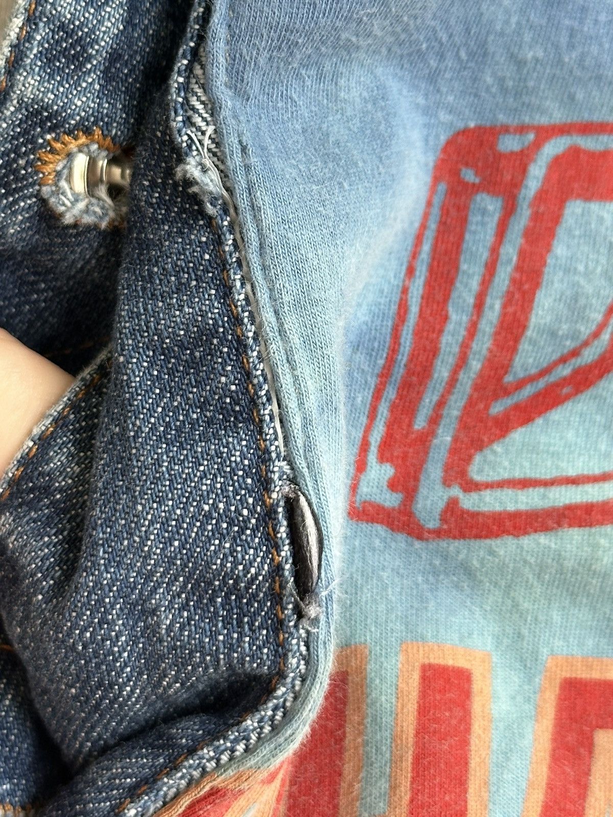 Dolce & Gabbana Archive D&G Panther Patchwork Reversible Denim Jacket Size M Size M / US 6-8 / IT 42-44 - 14 Thumbnail