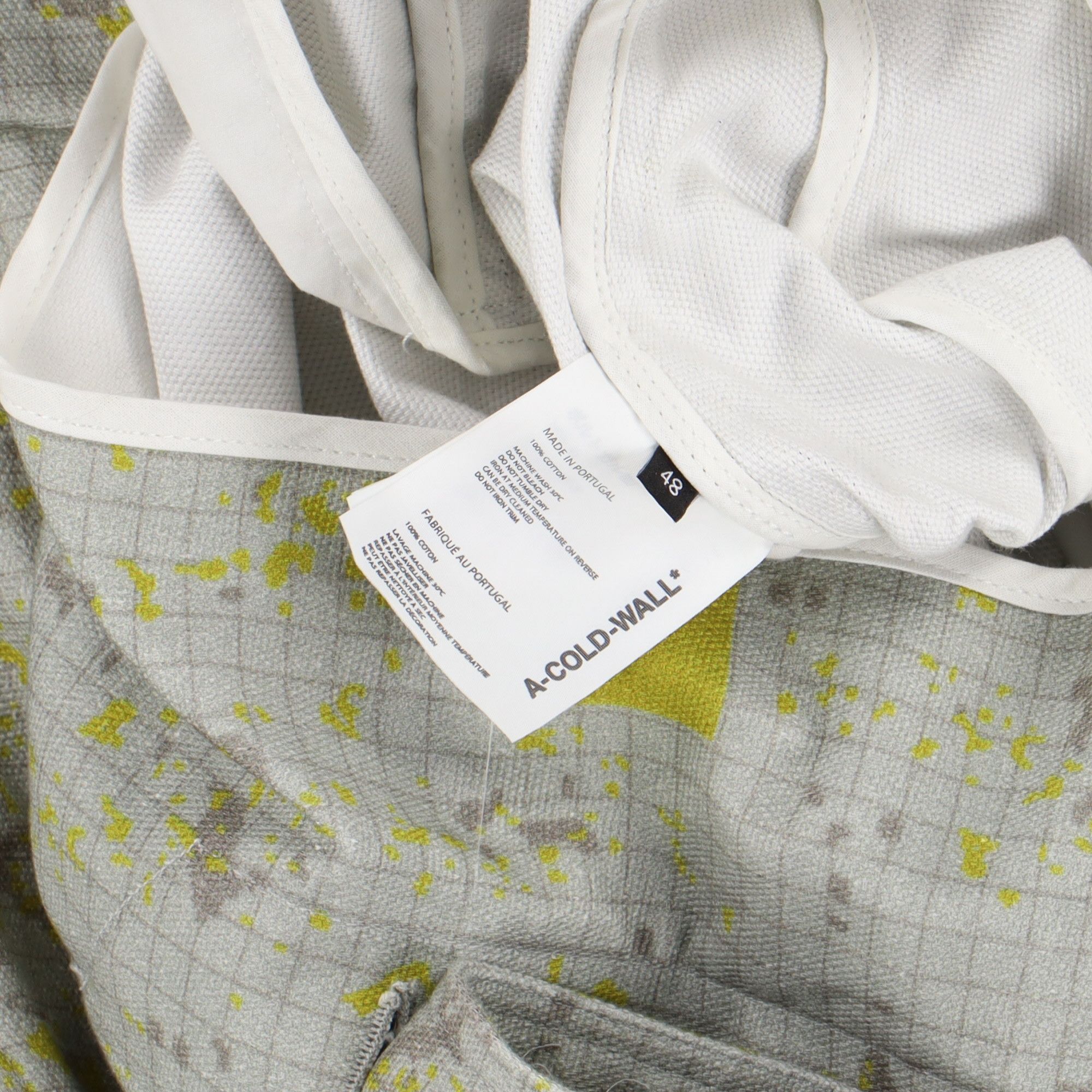 A-COLD-WALL* Pixel Camo Reflective ACW Logo Overcoat Size US M / EU 48-50 / 2 - 8 Thumbnail