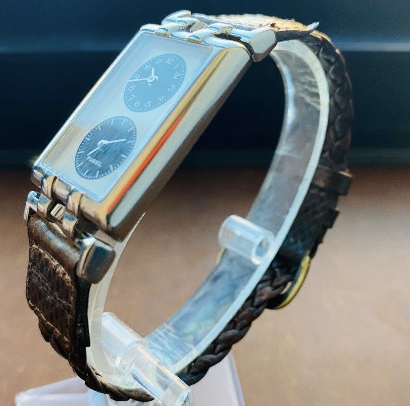 Fossil 1995 ART DECO FOSSIL WATCH EC-8604 Size ONE SIZE - 3 Thumbnail