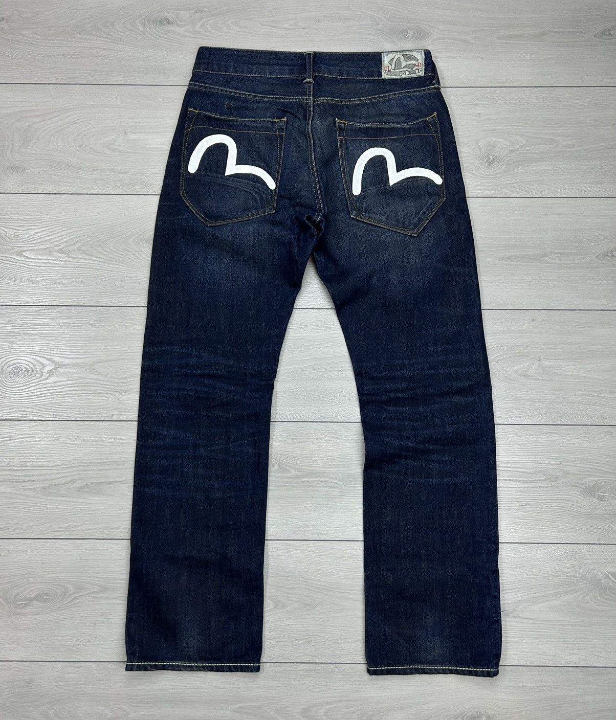 【希少】EVISU × PUMA ストレートデニム 黒カモメ アメカジ y2k 希少デザイン〉 EVISU デニム 大黒 カモメ y2k - メルカリ