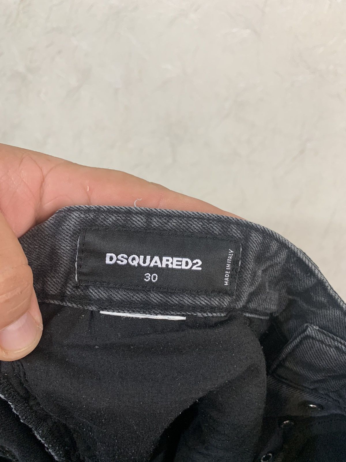 Dsquared2 Dsquared2 Black Jeans Size 30 Made in Italy Size US 30 / EU 46 - 8 Thumbnail