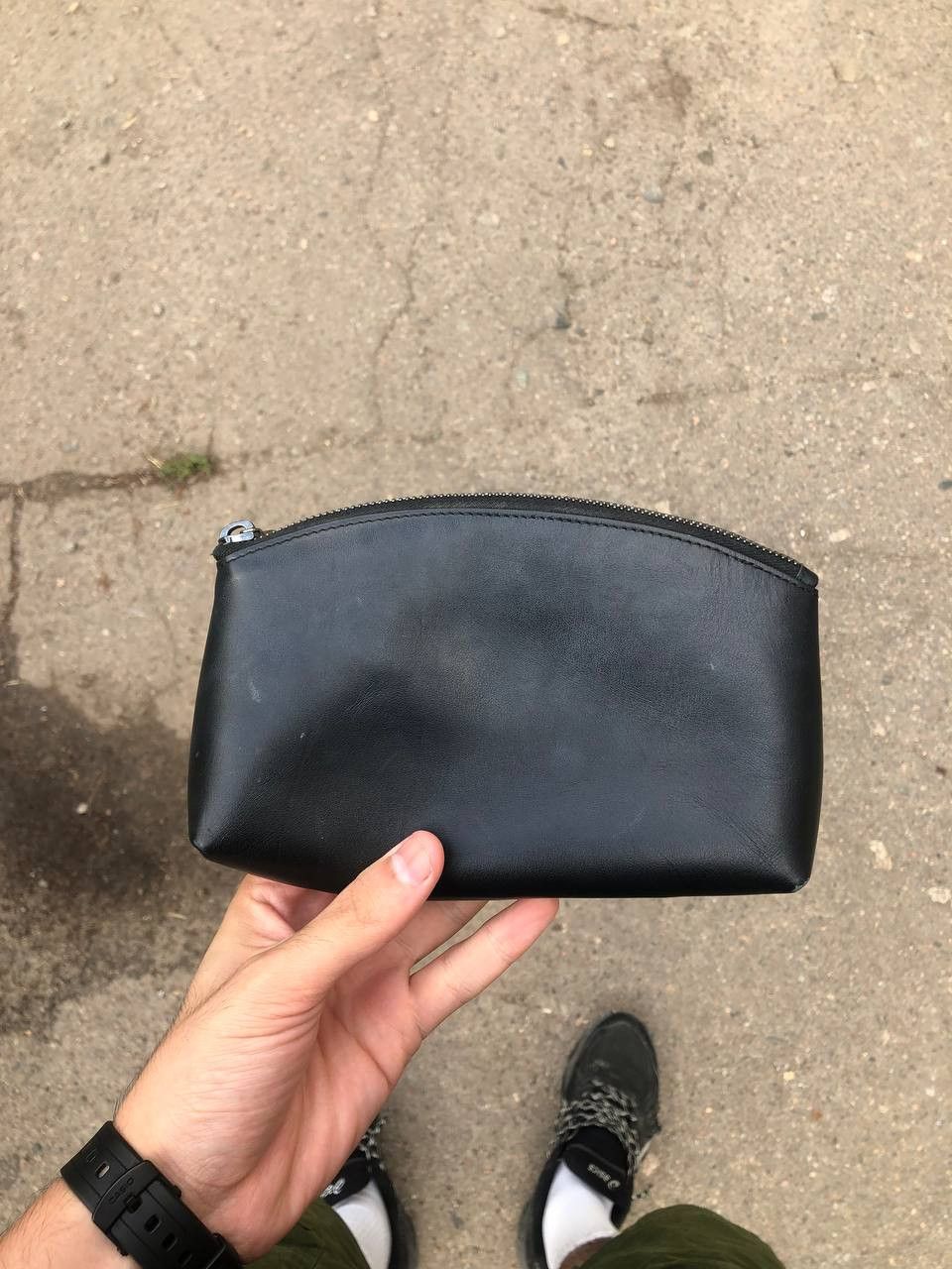 Max Mara Vintage Max Mara Clutches Bag Parfum Leather Designer Size ONE SIZE - 7 Thumbnail