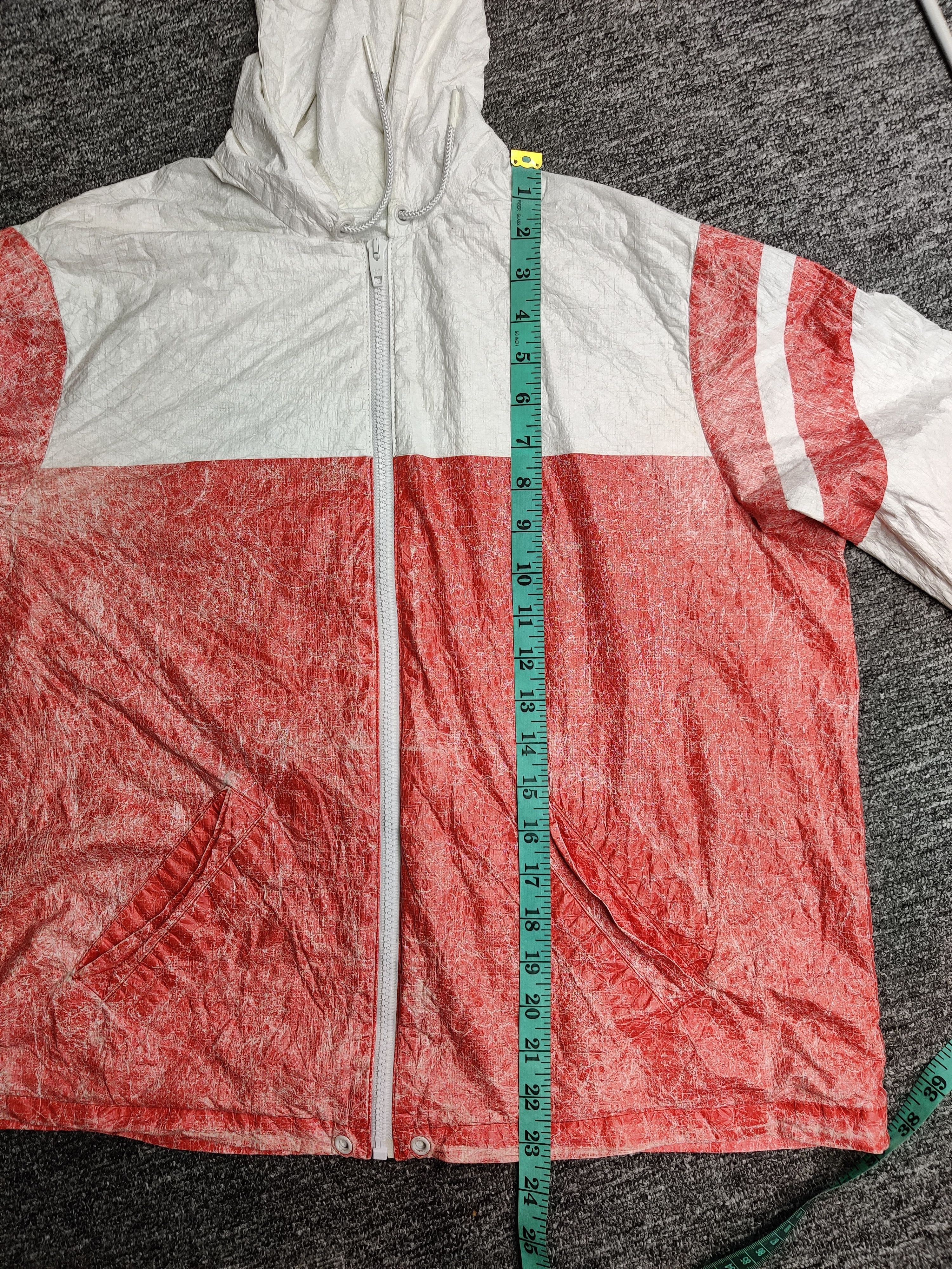 Celine Celine Paris White Logo Windbreaker Jacket Size US M / EU 48-50 / 2 - 16 Thumbnail