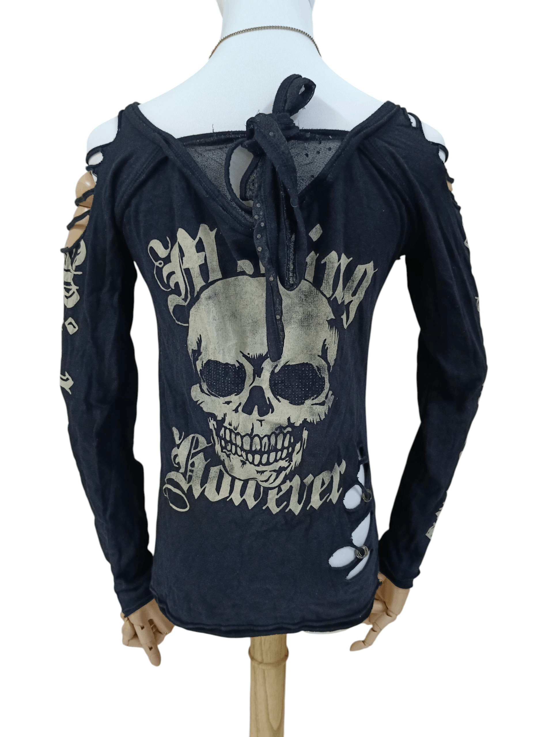 Japanese Brand SEDI BLACK RABEL DISTRESSED Size S / US 4 / IT 40 - 1 Thumbnail