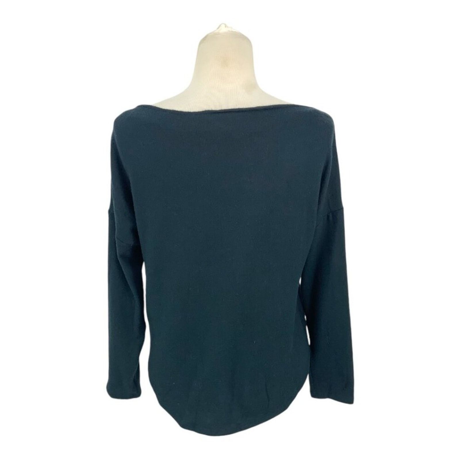 Other Caslon Cozy Hacci Knit Top Black Size Small NWOT $49 MSRP Size S / US 4 / IT 40 - 8 Thumbnail