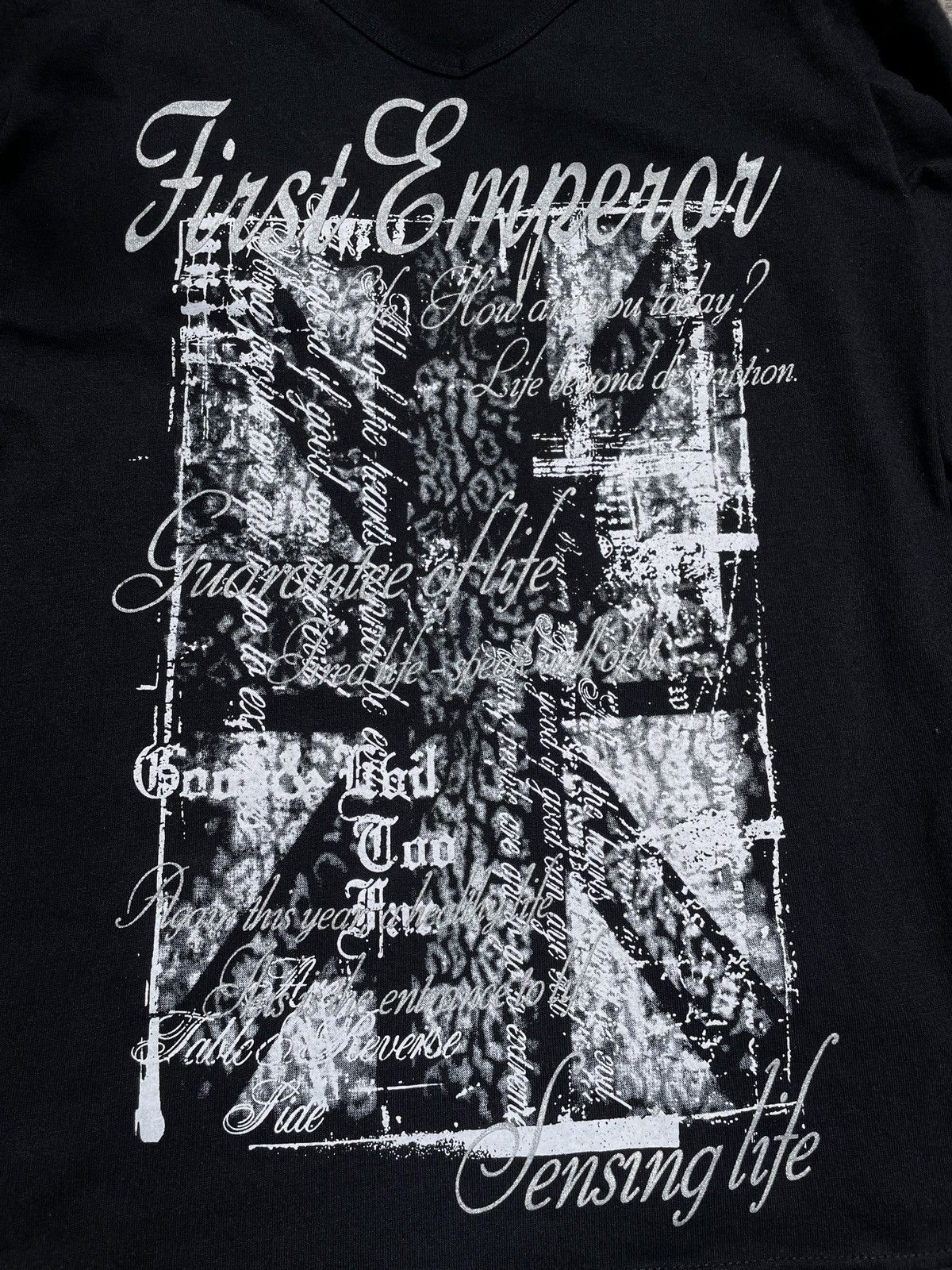 If Six Was Nine 2000s Japanese archive Vkei Glitter Poem Long Sleeve Tee Size US S / EU 44-46 / 1 - 7 Thumbnail