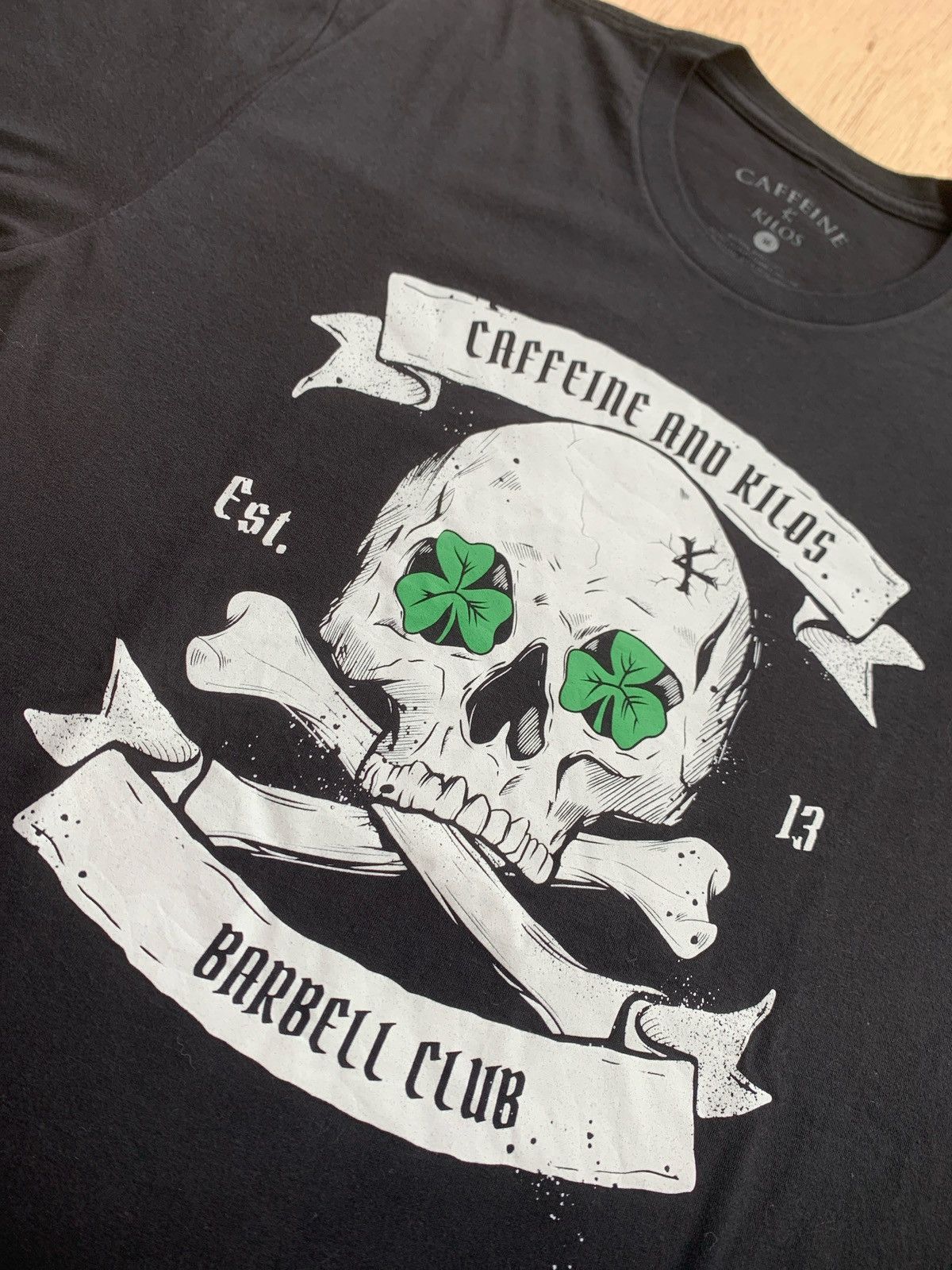 Hysteric Glamour × If Six Was Nine × Japanese Brand Y2k Caffeine Kilos Skull Poem style Tshirt Size US M / EU 48-50 / 2 - 3 Thumbnail