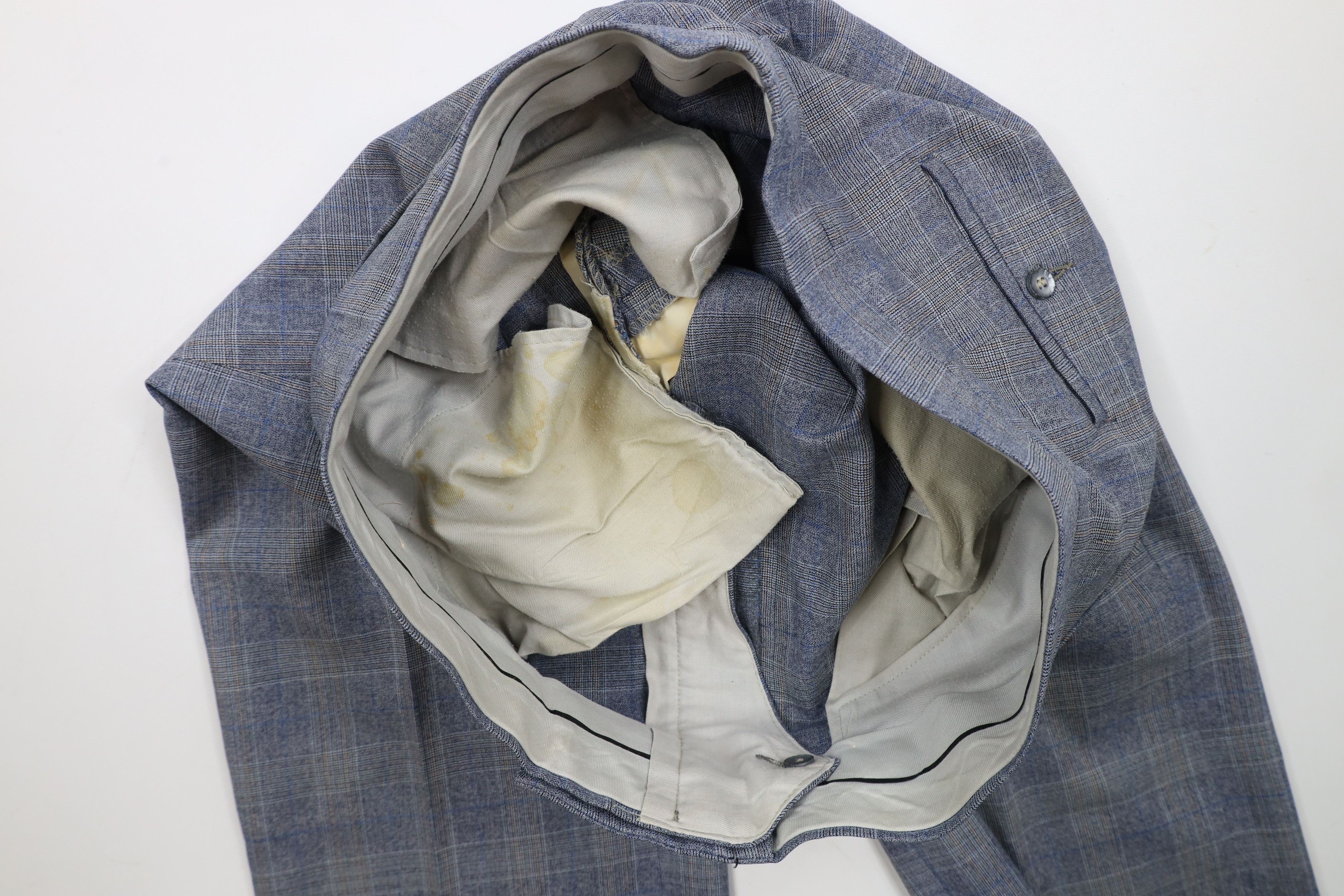 Vintage Vintage 70s Streetwear Distressed Wool Blend 3 Piece Suit Size 40R - 21 Thumbnail